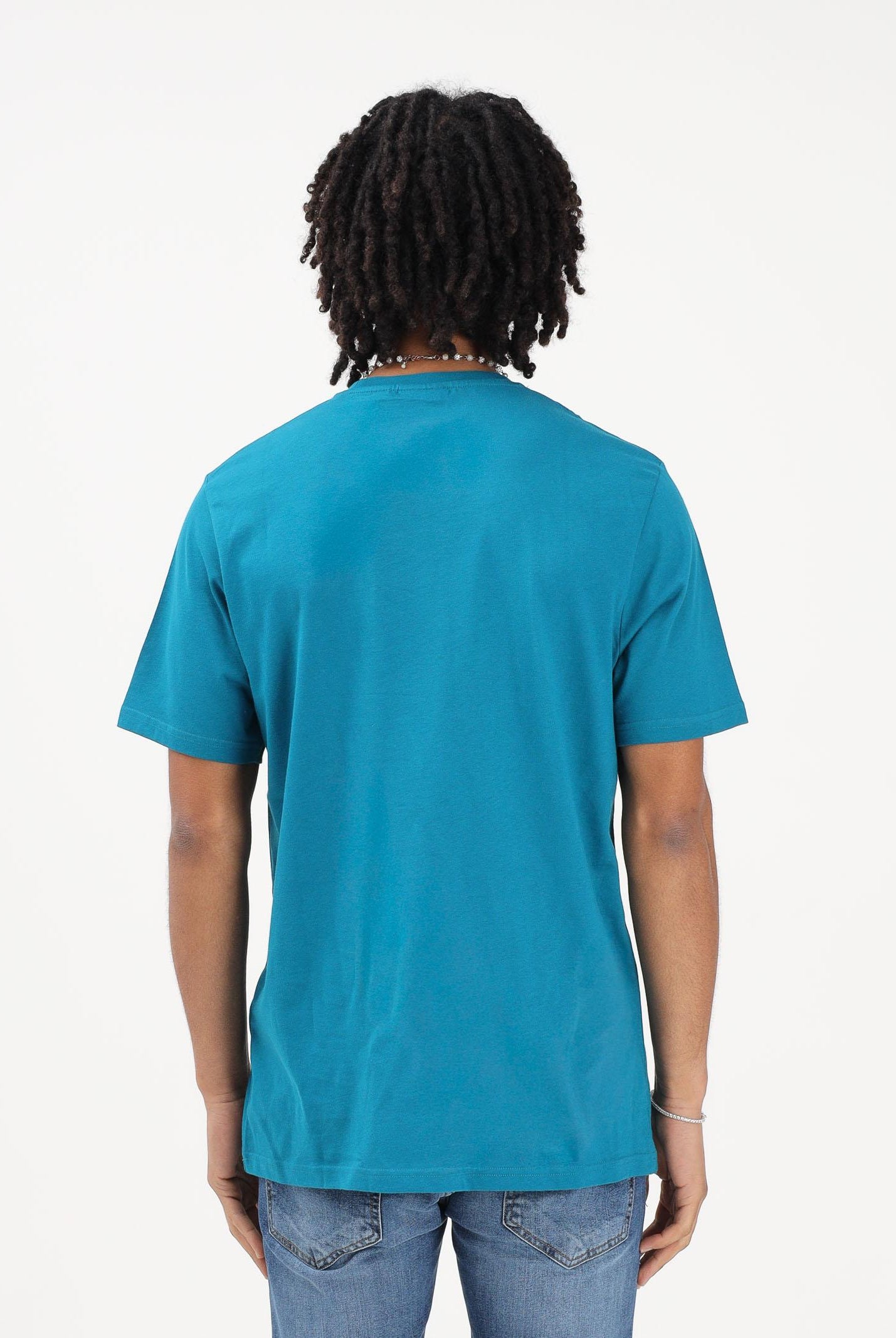 LYLE & SCOTT T-shirt a manica corta turchese da uomo TS400VOGT Y134 LYLE & SCOTT