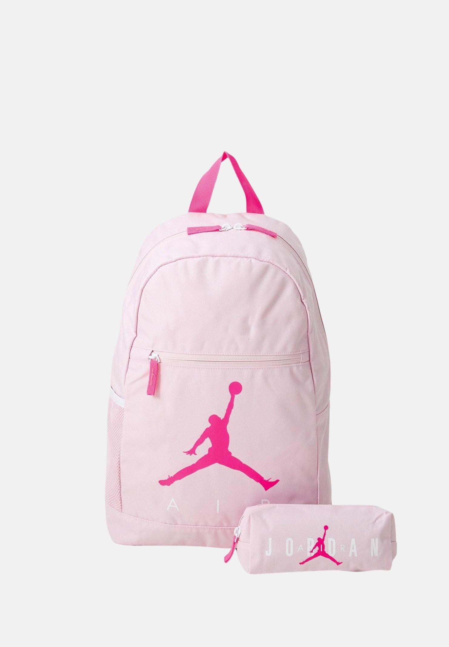JORDAN Zaino rosa per bambino e bambina con astuccio 9B0503 I0A JORDAN