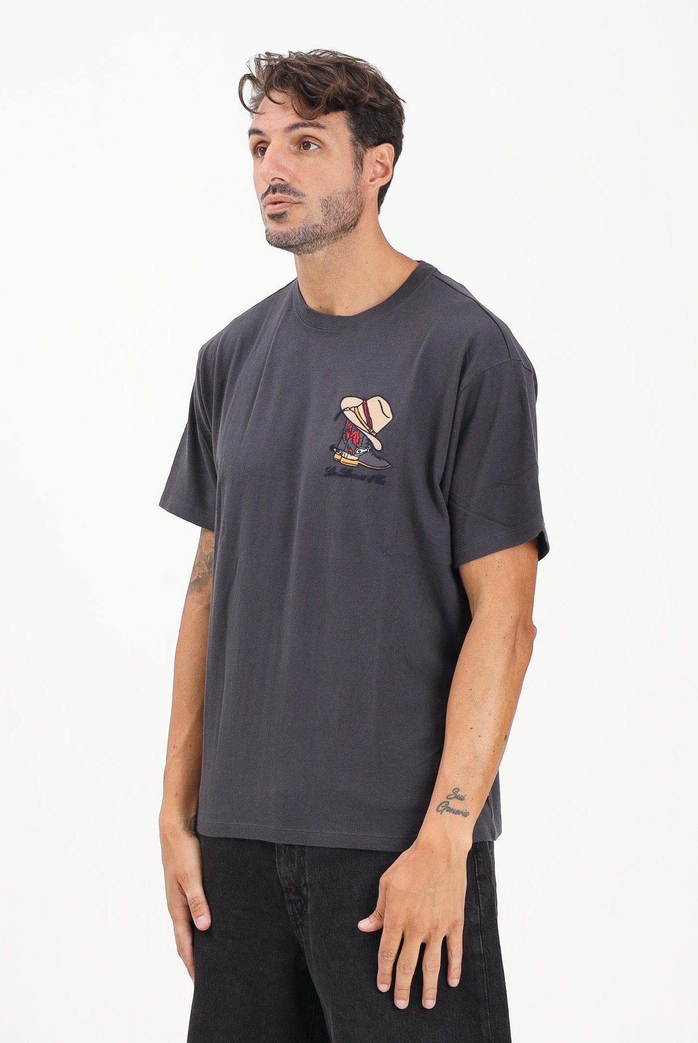 LEVI'S® T-shirt a manica corta Graphic Vintage grigia da uomo 87373-0360 . LEVI'S®