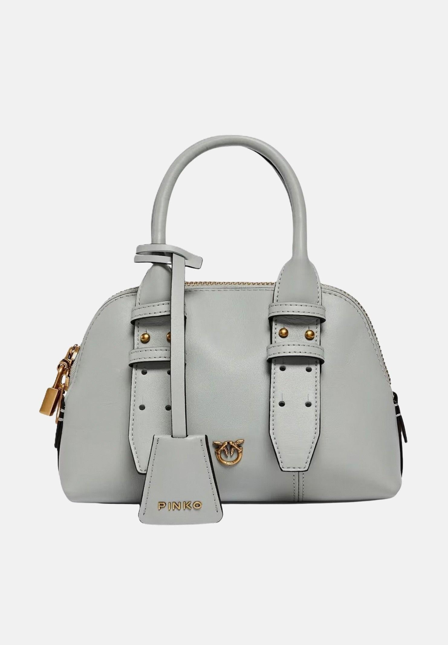 PINKO Borsa a mano Mini Escape Bag grigio perla da donna 105333A0QO K32Q PINKO
