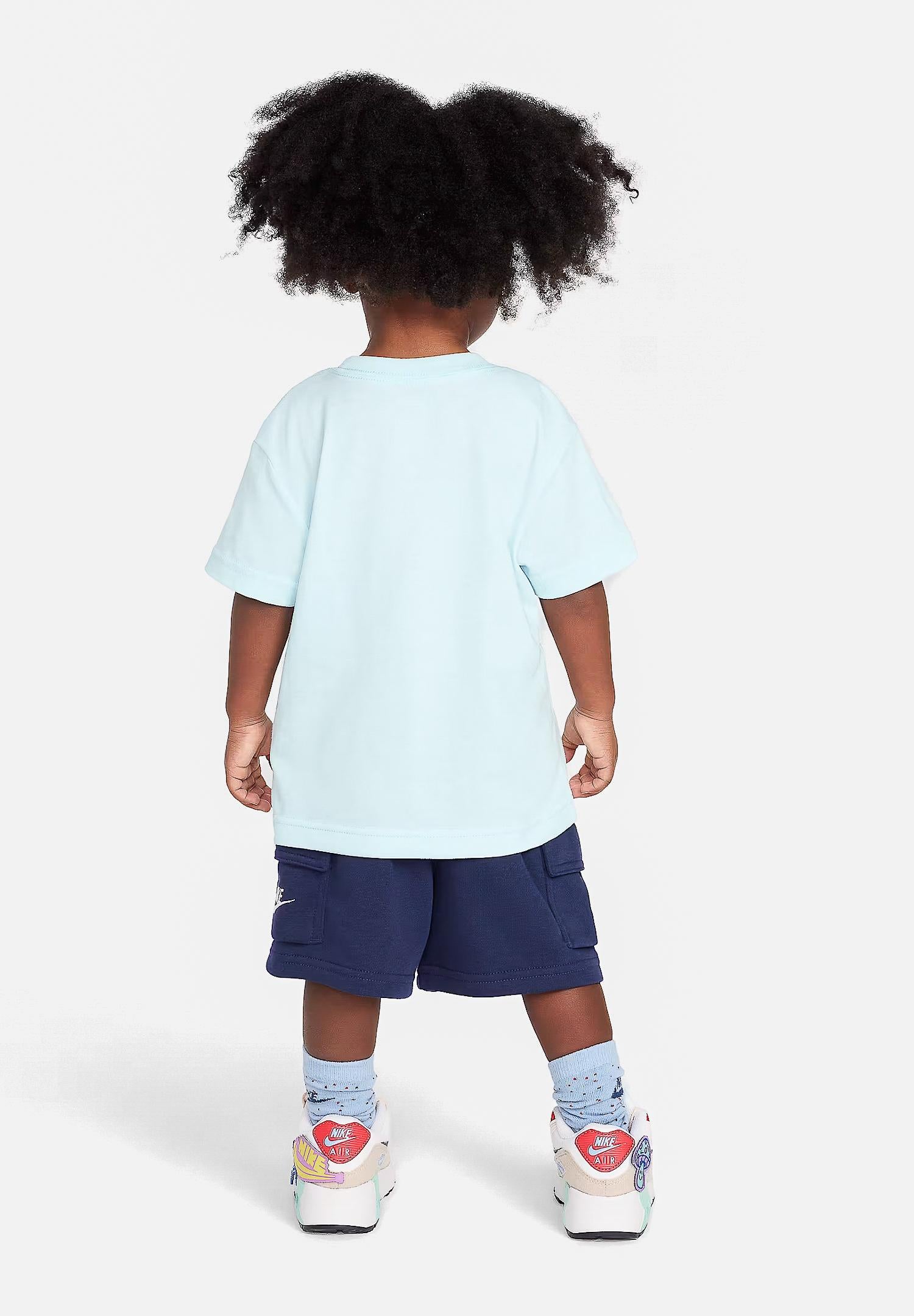NIKE Completino Sportswear Pocket azzurro e blu da bambino 86N041 U90 NIKE