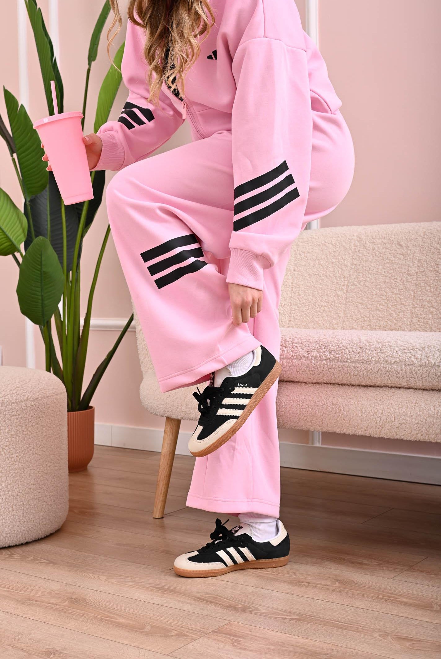 ADIDAS ORIGINALS Sneakers SAMBA OG nere e panna per uomo e donna IE5836 ADIDAS ORIGINALS