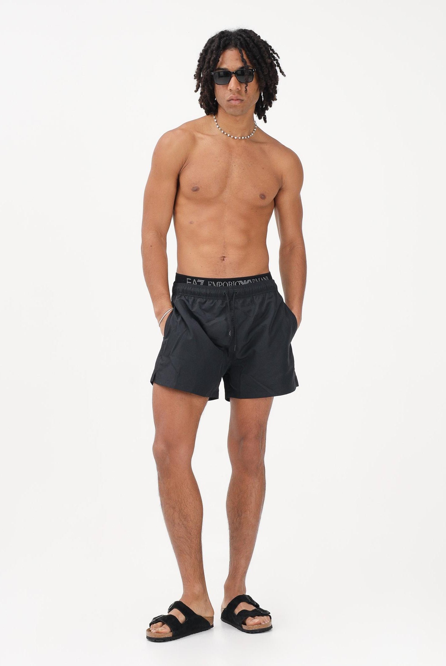 EA7 Shorts mare nero da uomo 7M001689AF21074 UC001 EA7