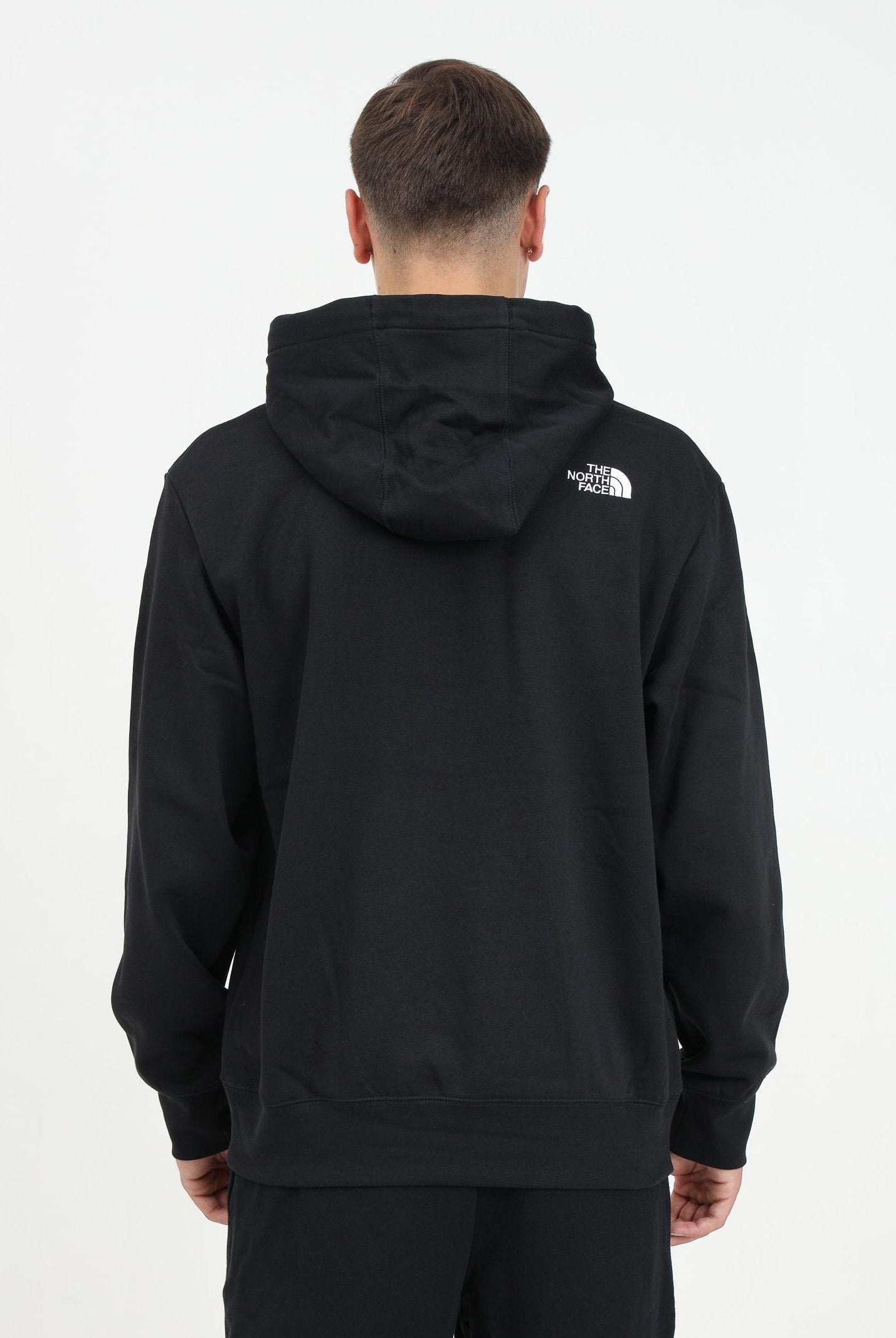 THE NORTH FACE Felpa con cappuccio Essential nera da uomo NF0A89ESJK31 THE NORTH FACE