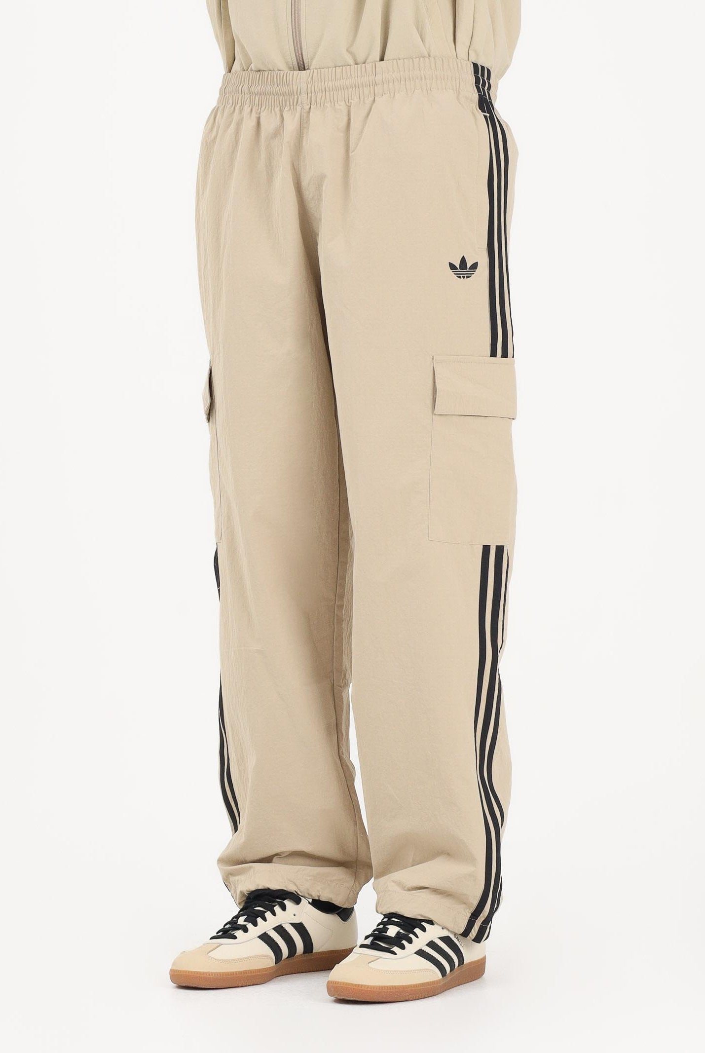 ADIDAS ORIGINALS Pantalone sportivo Cargo Adicolor Classics 3-Stripes beige da uomo KD4098 . ADIDAS ORIGINALS