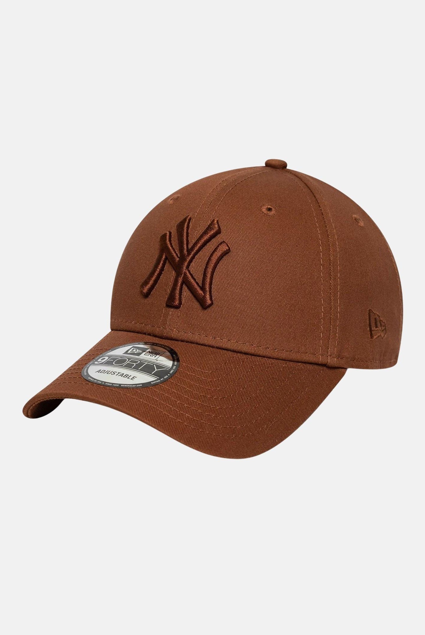 NEW ERA Cappello con visiera 9FORTY New York Yankees MLB League Essential marrone per uomo e donna 60691396 NEW ERA
