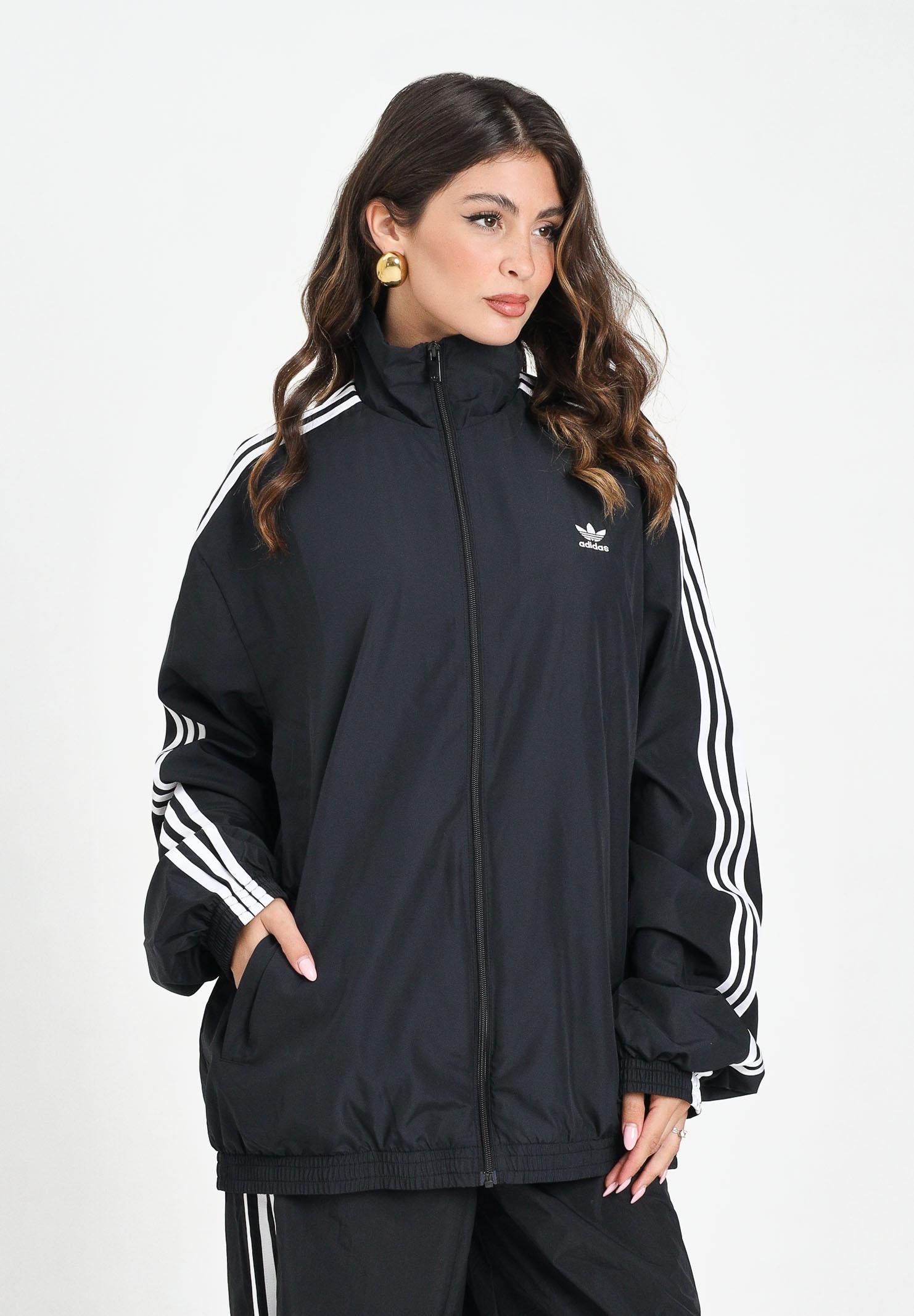 ADIDAS ORIGINALS Giubbotto Adilenium Season 3 Oversized nero da donna JD3392 ADIDAS ORIGINALS