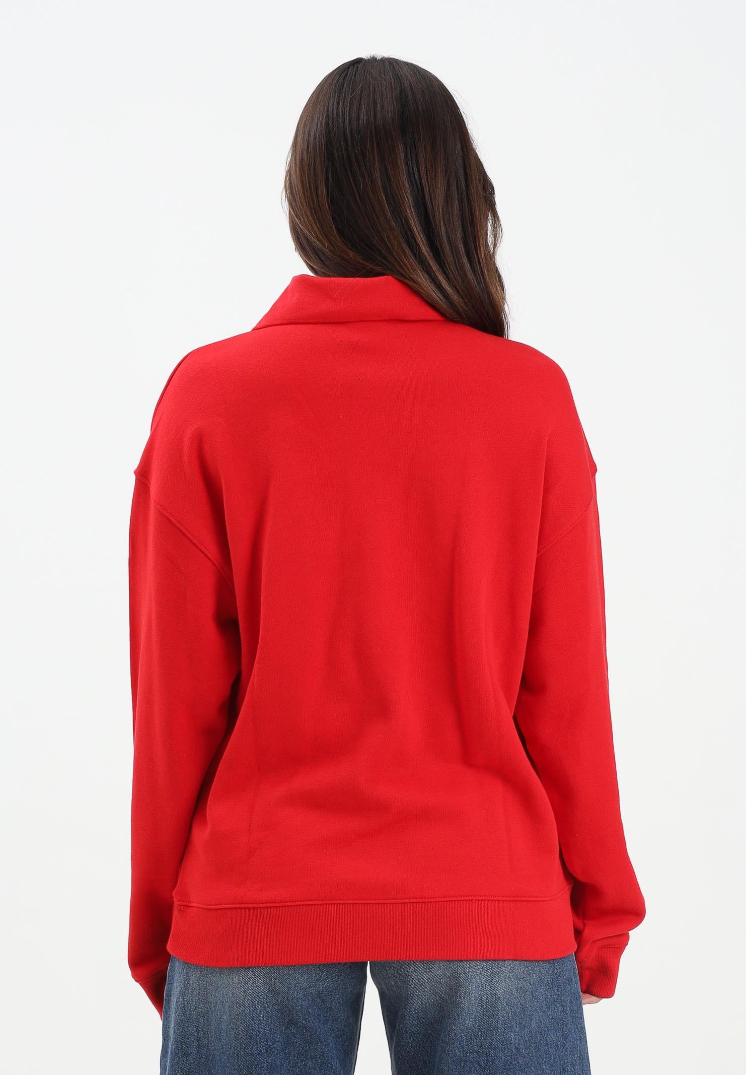 ADIDAS ORIGINALS Felpa FOOTIE rossa da donna JW2779 ADIDAS ORIGINALS