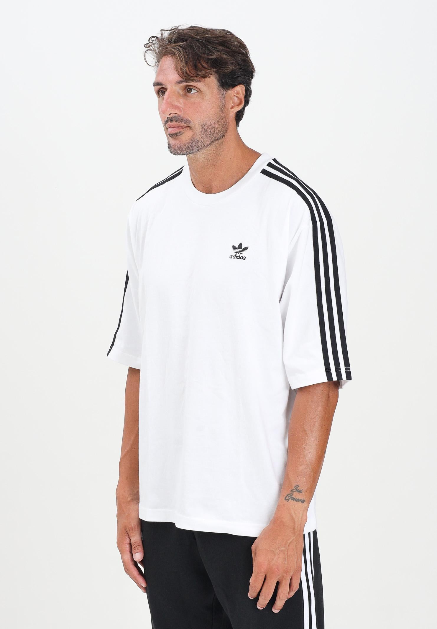 ADIDAS ORIGINALS T-shirt a manica corta Adicolor Oversized bianca da uomo IZ2474 ADIDAS ORIGINALS