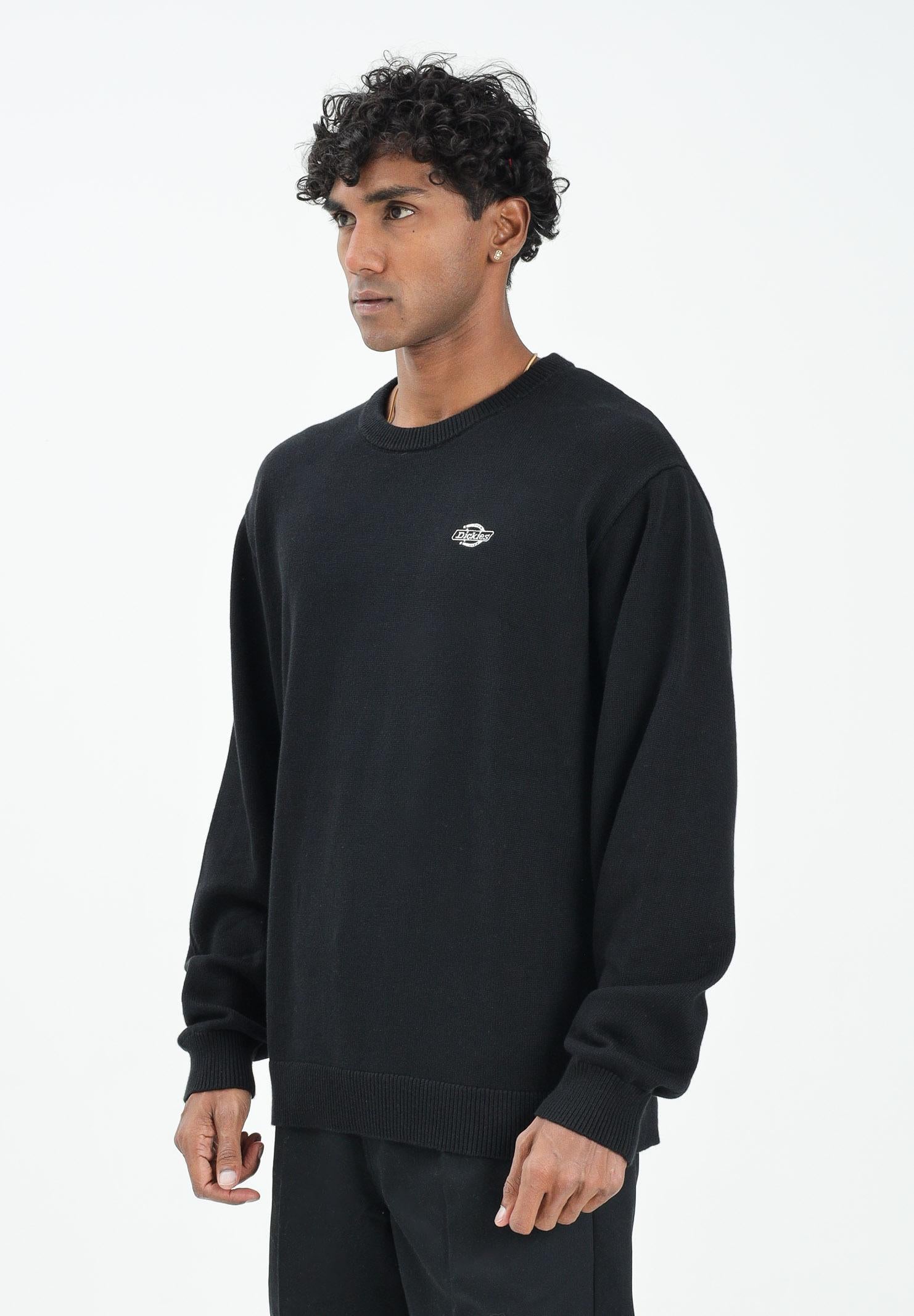 DICKIES Maglione girocollo Summerdale nero da uomo DK0A87OPBLK1 DIckies