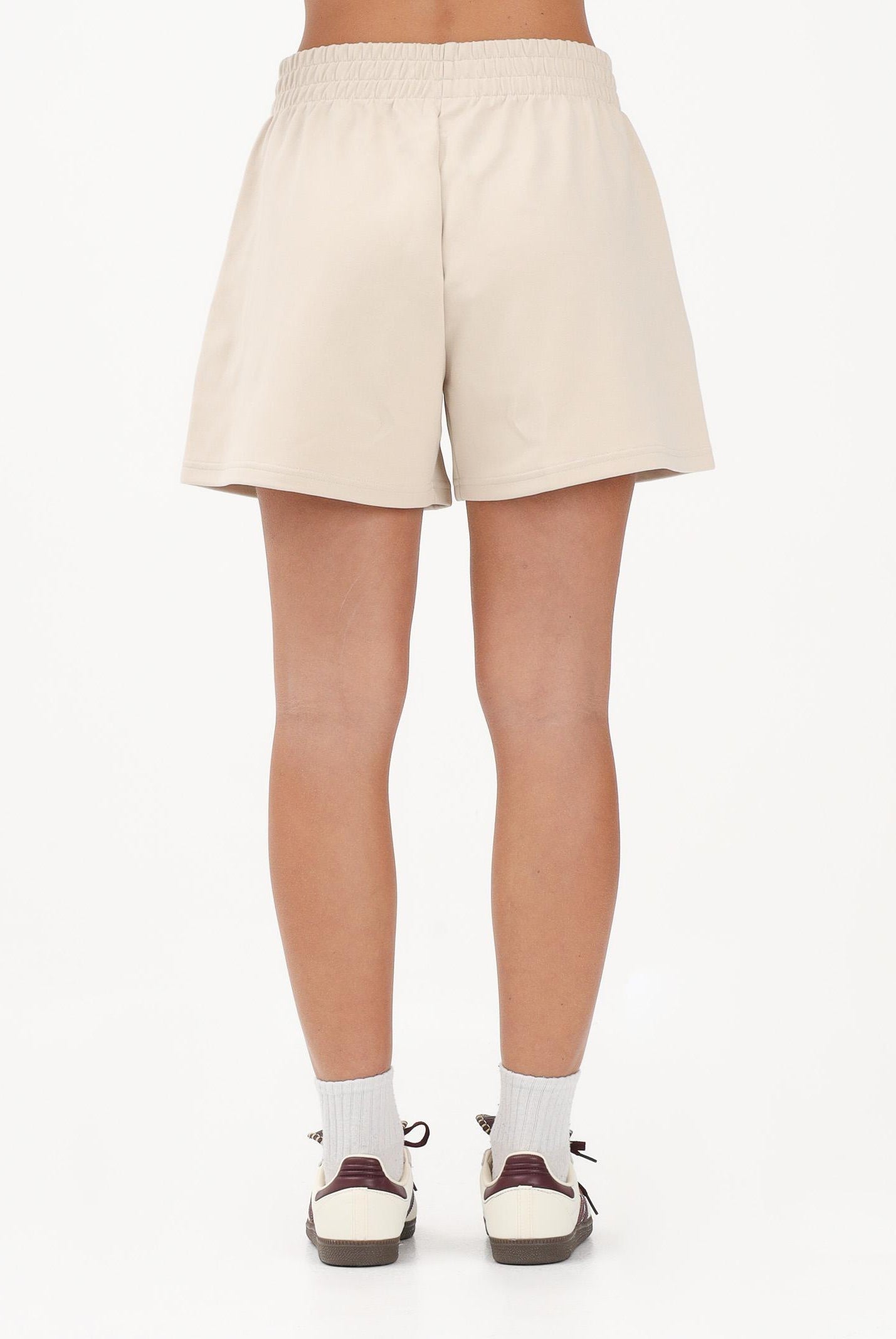 ADIDAS PERFORMANCE Shorts sportivo Future Icons Small Logo beige da donna KD7708 . ADIDAS PERFORMANCE