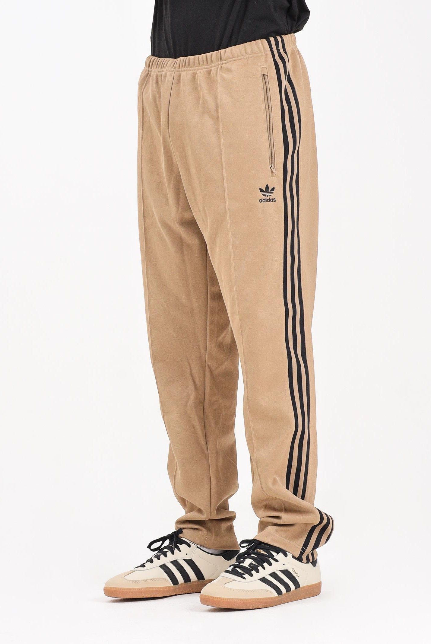 ADIDAS ORIGINALS Pantalone sportivo adicolor Classics Beckenbauer beige da uomo JY1276 ADIDAS ORIGINALS