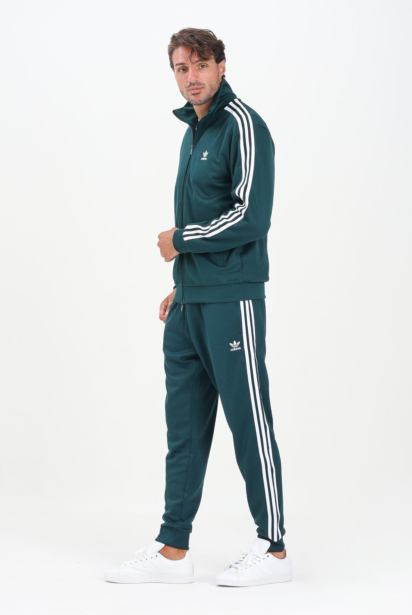 ADIDAS ORIGINALS Pantalone sportivo adicolor Classics SST verde da uomo JY1288 ADIDAS ORIGINALS