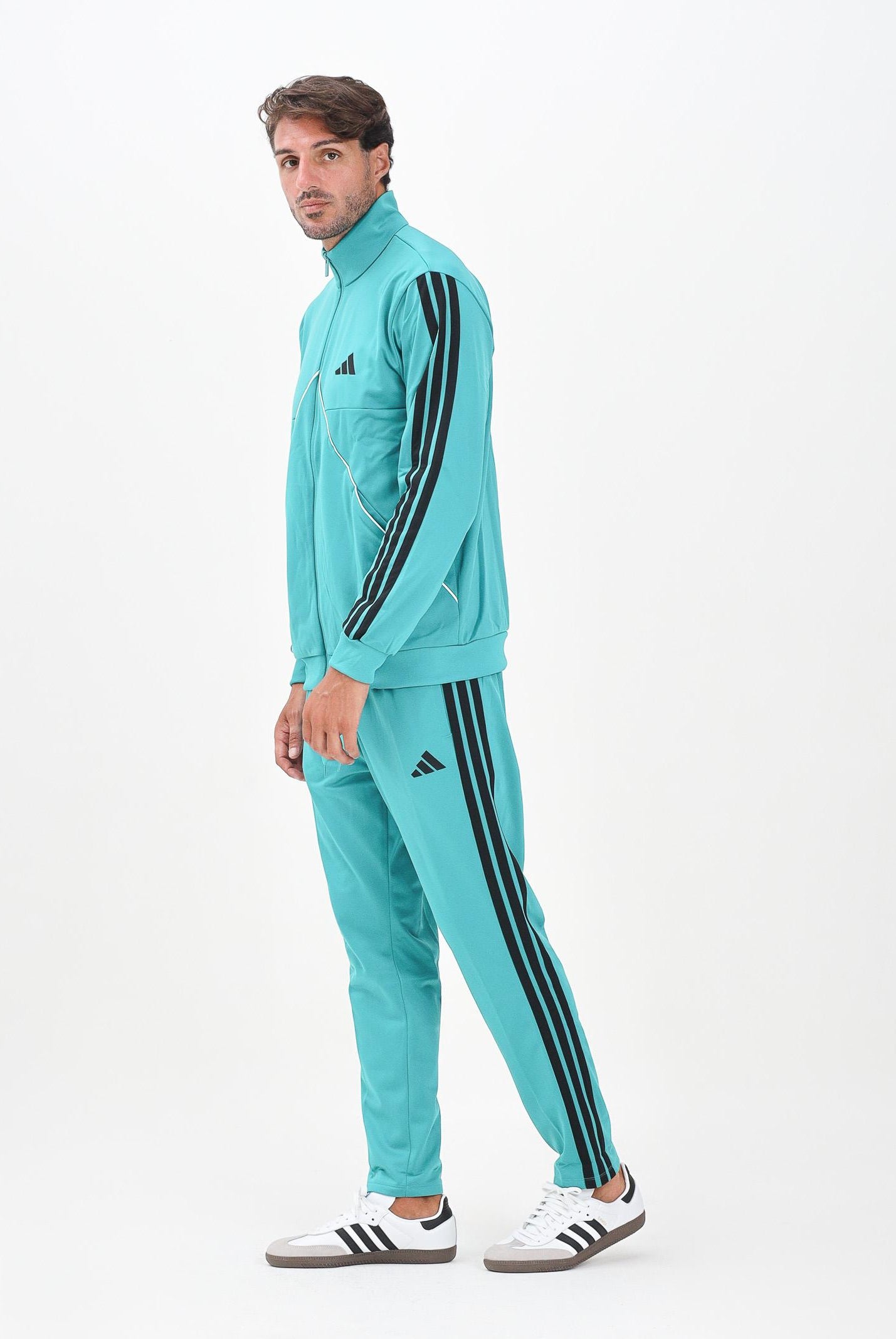 ADIDAS PERFORMANCE Tuta Sportswear Tricot Tiro-Inspired turchese da uomo JX5521 . ADIDAS PERFORMANCE