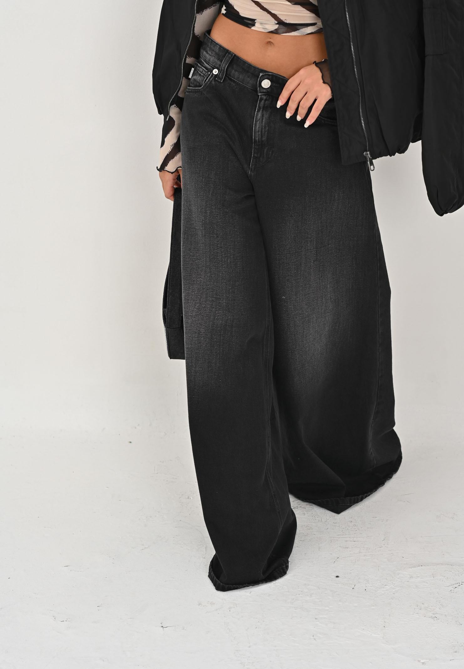 VICOLO Jeans Lucy nero da donna DF5029 VU VICOLO