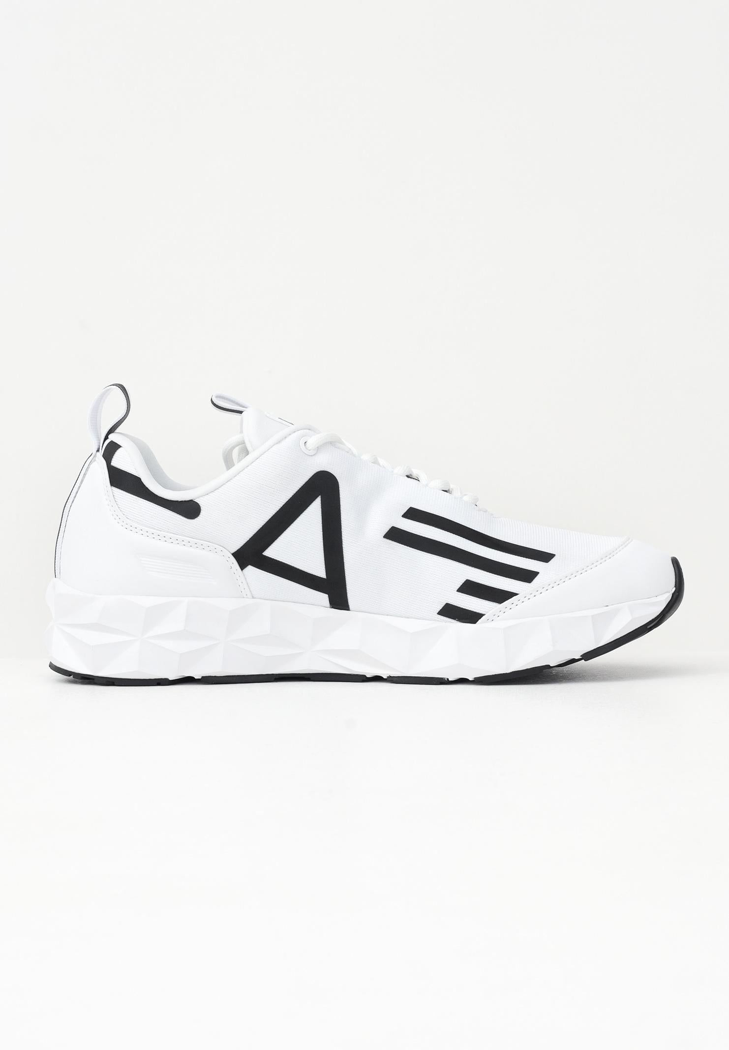 EA7 Sneakers bianche da uomo con stampa logo X8X217XK433 U026 EA7