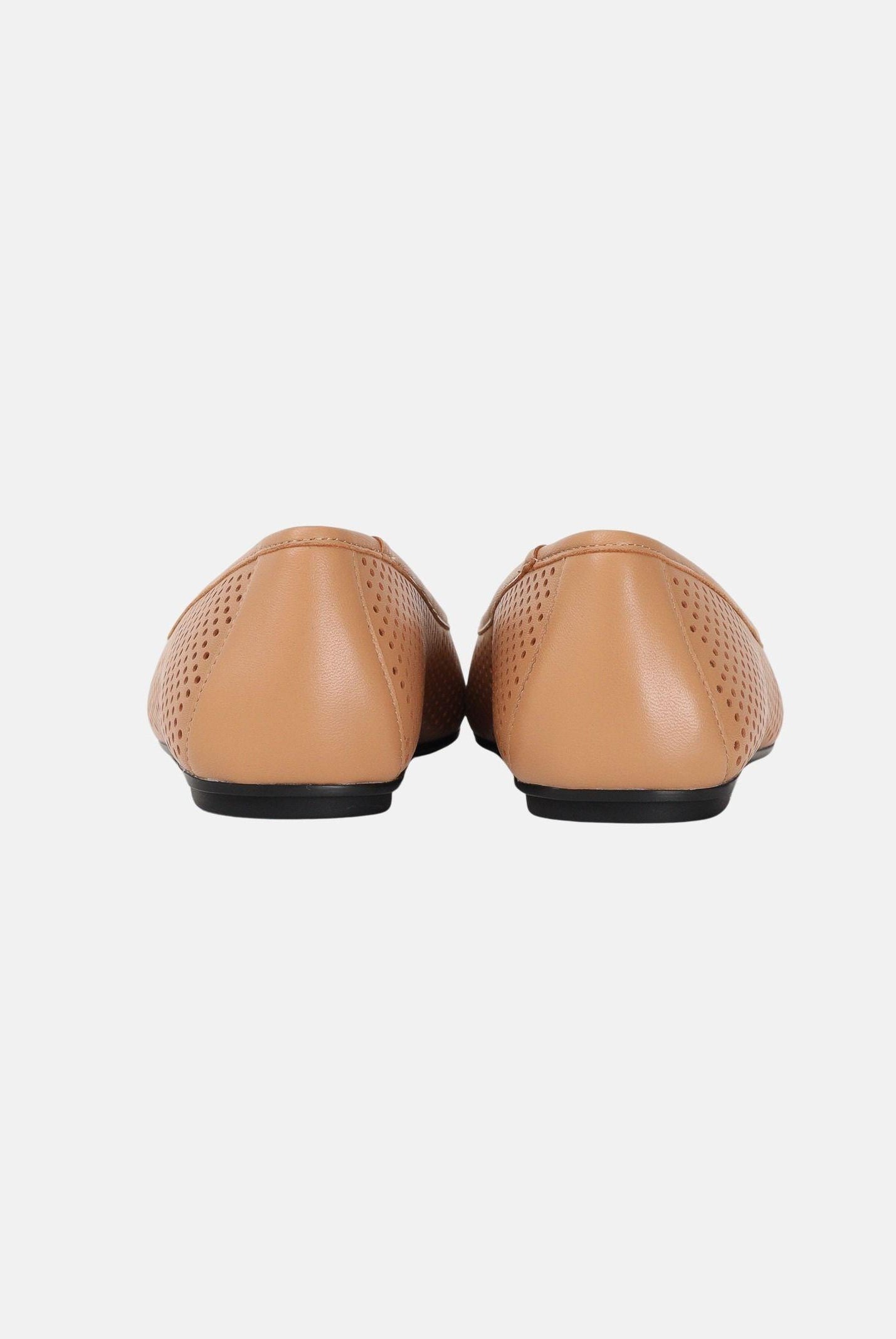 PINKO Ballerine traforate nude da donna con logo Love Birds SD0457P003Q61 Q61 PINKO