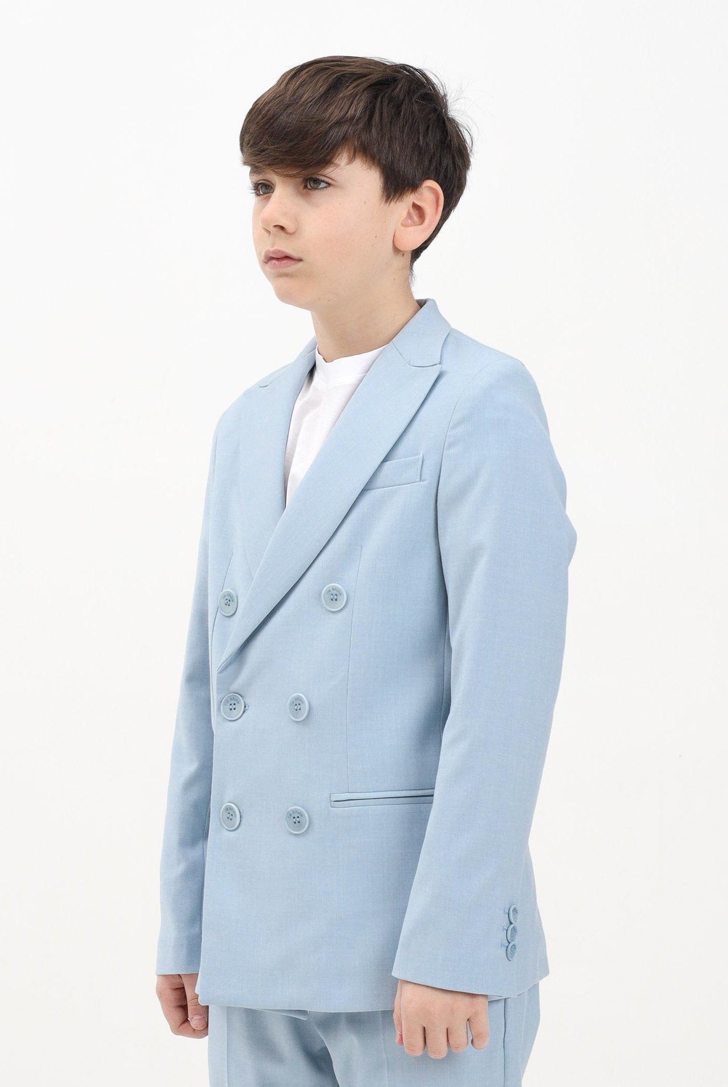 I'M BRIAN Giacca azzurro polvere da bambino GIA3220J POL I'M BRIAN