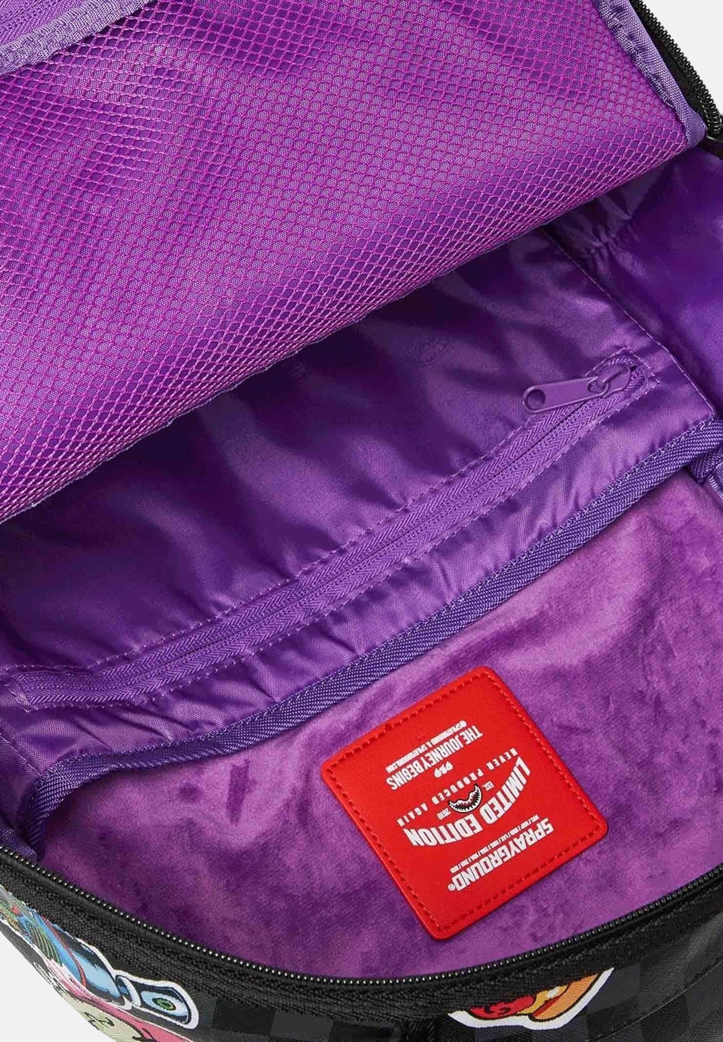 SPRAYGROUND Zaino LIPS SMACK DOWN DLXSV nero per uomo e donna 910B7581NSZ SPRAYGROUND