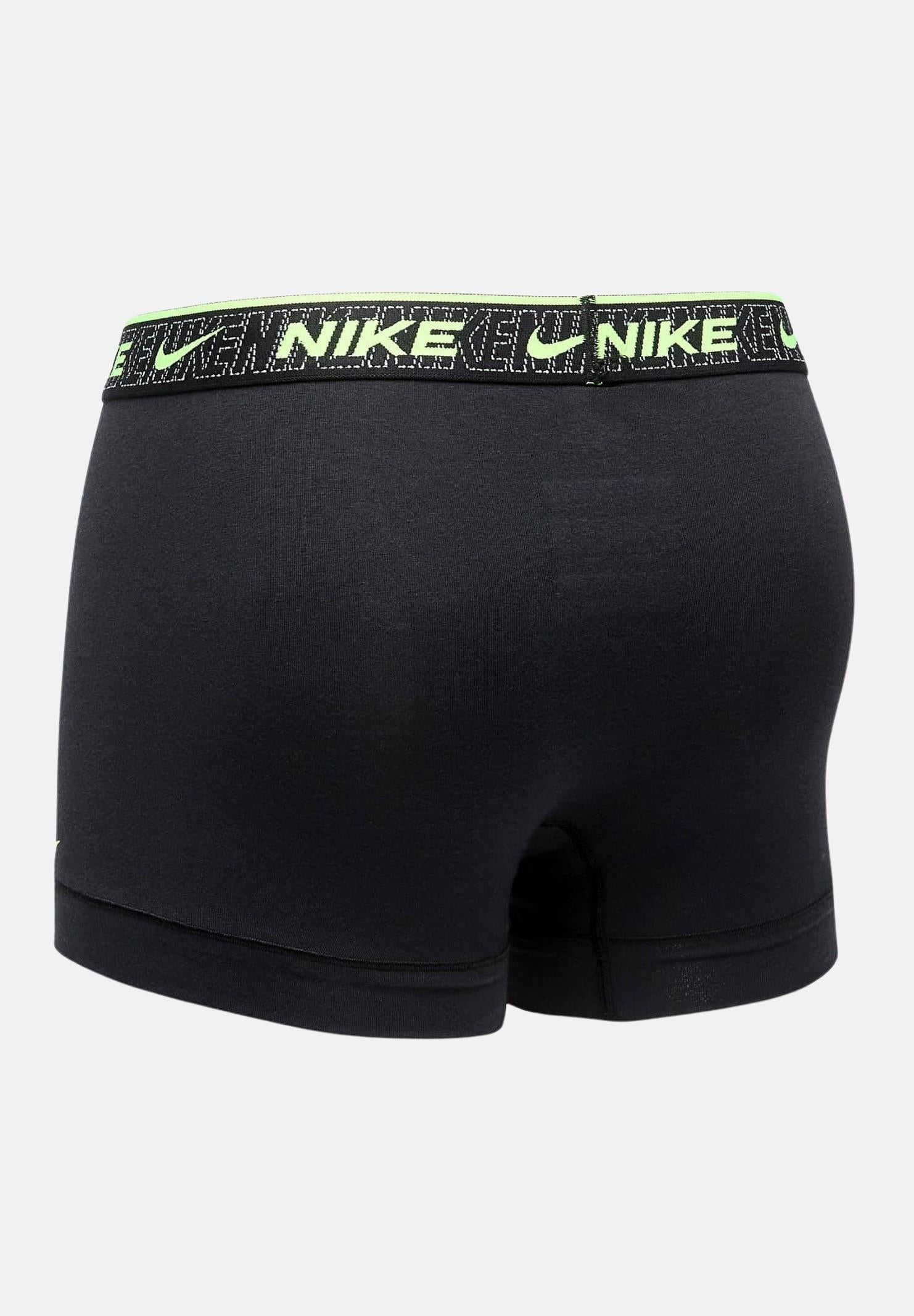 NIKE Set da 3 boxer neri da uomo con elastici logati in colori differenti 0000KE1008 JV7 NIKE