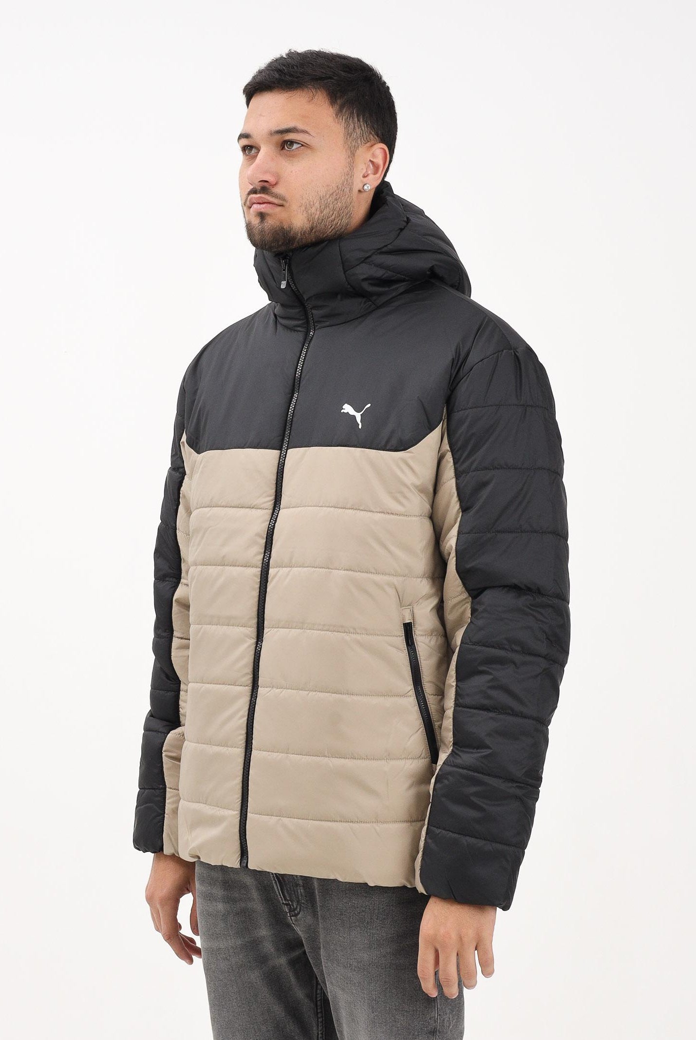 PUMA Piumino Essentials beige e nero da uomo 685211 55 PUMA