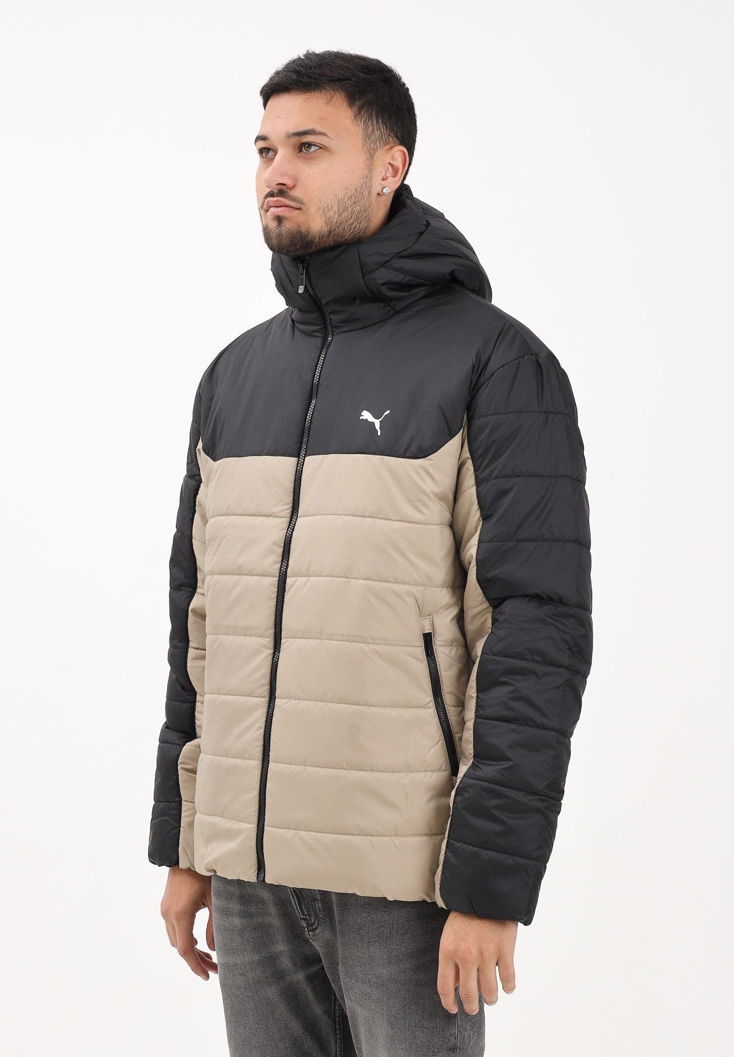 PUMA Piumino Essentials beige e nero da uomo 685211 55 PUMA