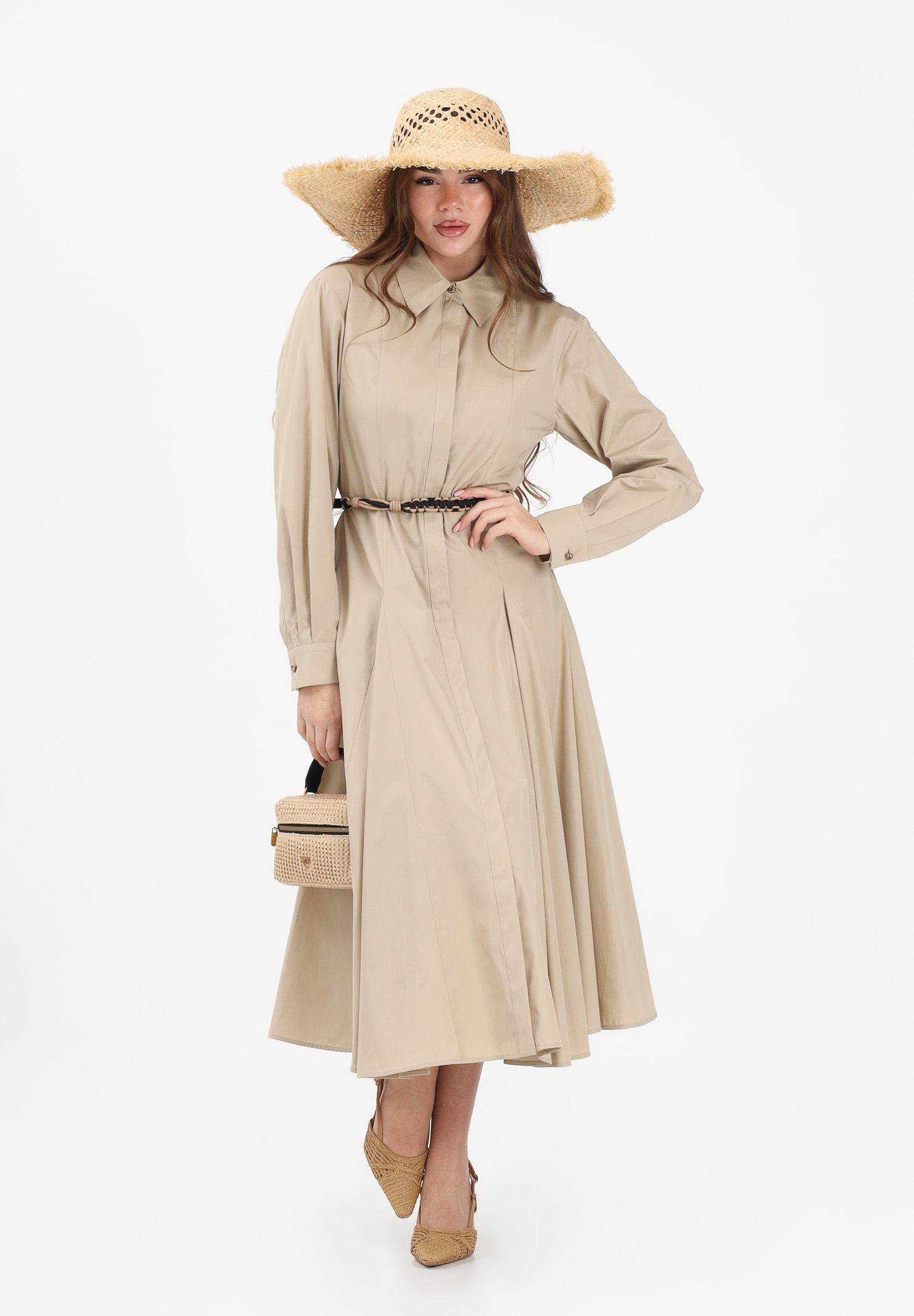 MAX MARA Abito midi MSTAFFETTO beige da donna 2616221062600 068 MAX MARA