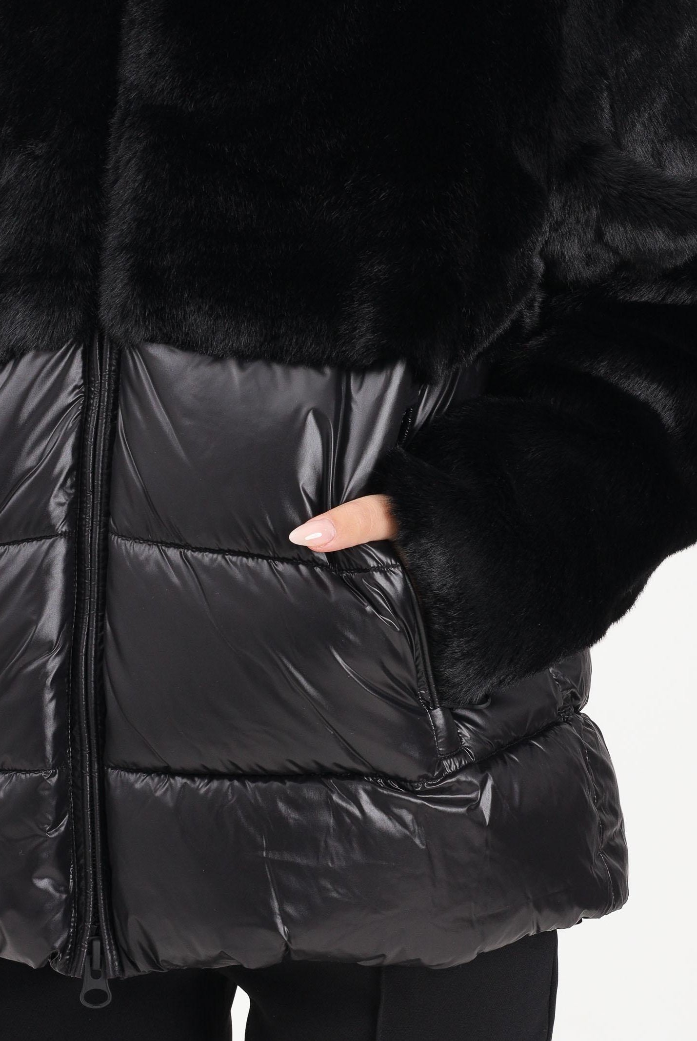 BLAUER Piumino FANEVIL nero da donna 25WBLDC02178-006646 999 BLAUER