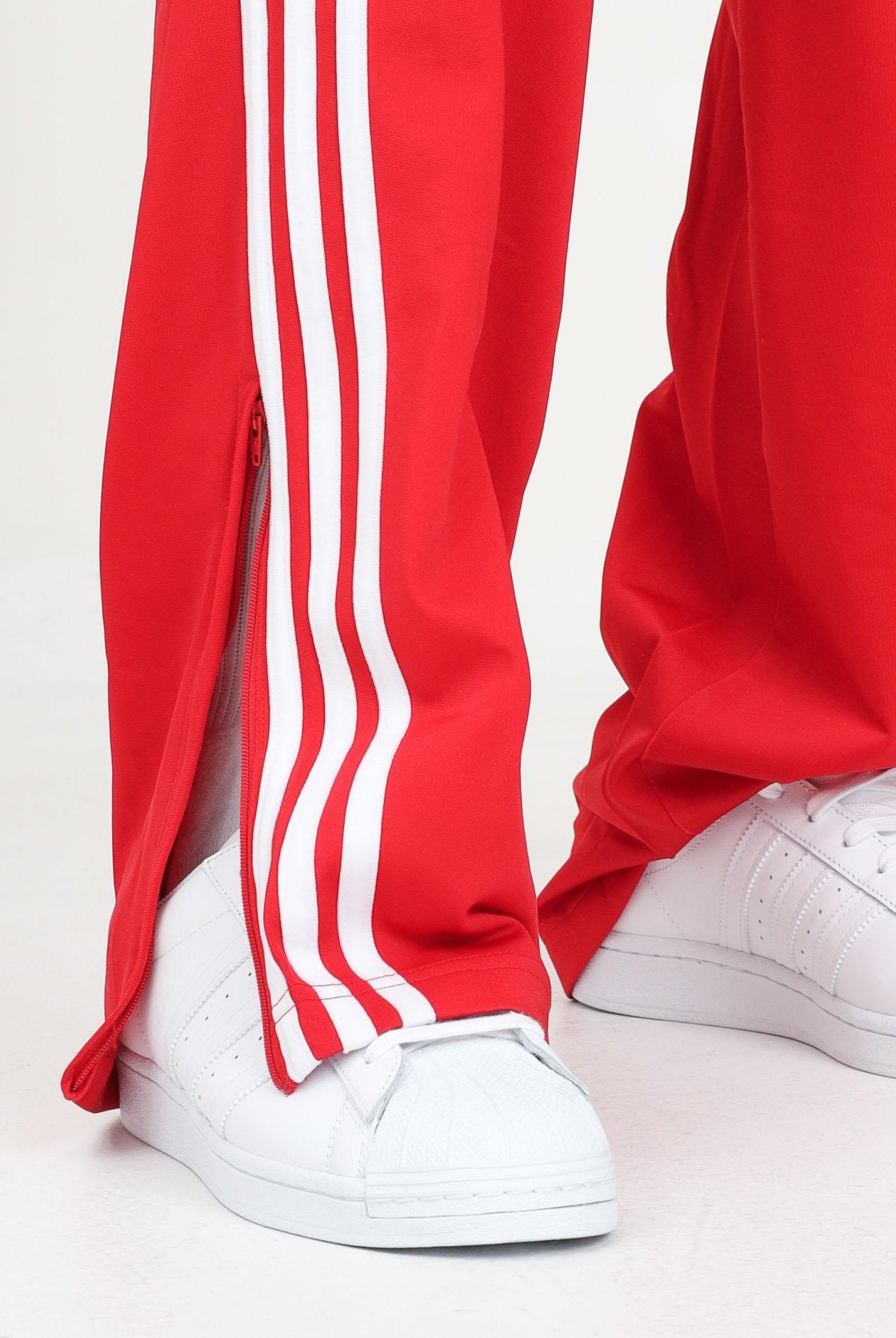 ADIDAS ORIGINALS Pantalone sportivo adicolor Classics Firebird rosso da uomo IJ7057 . ADIDAS ORIGINALS