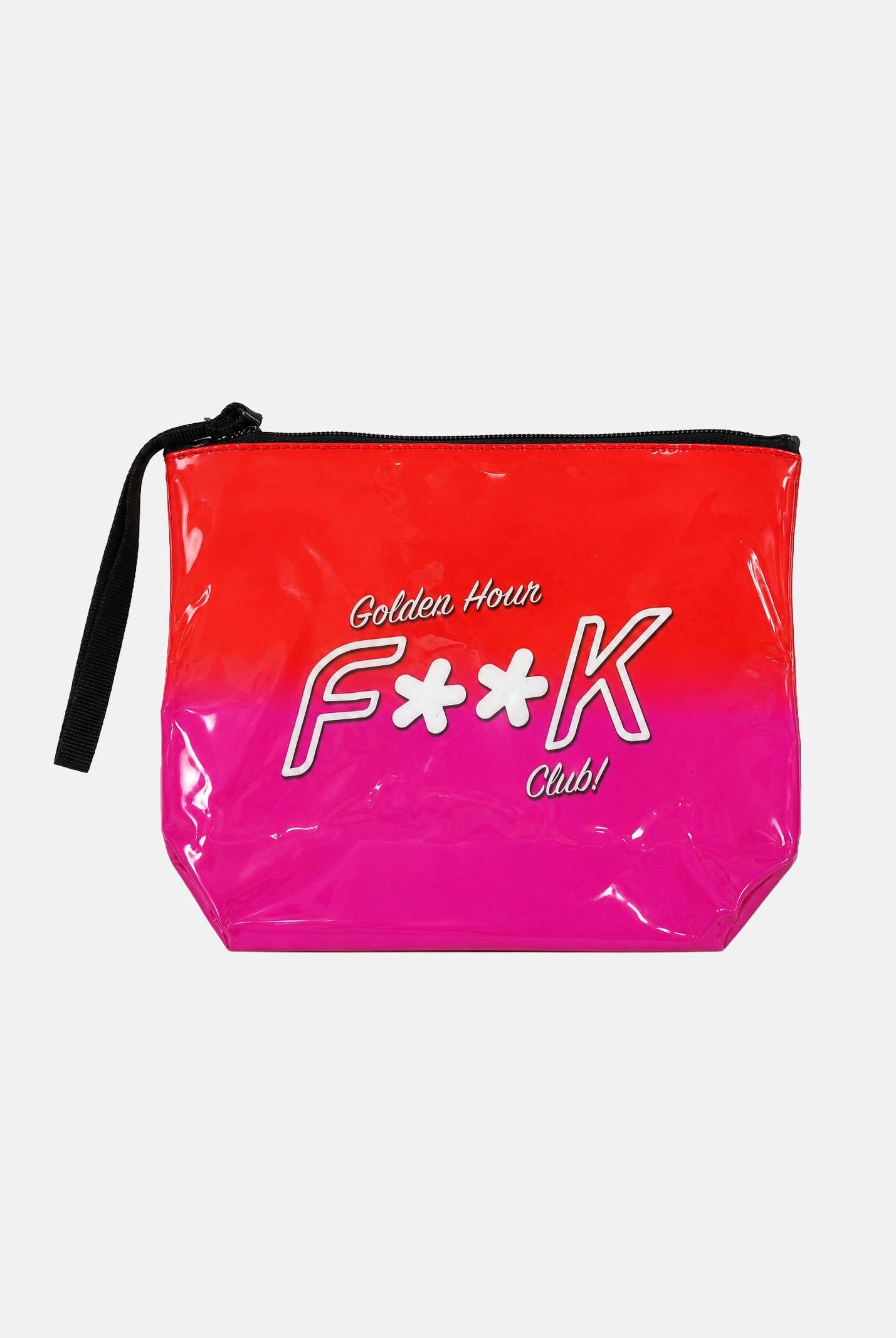 F**K pochette a mano Golden Hour rosso e fucsia donna. POCHETTE-FK ROFU F**K