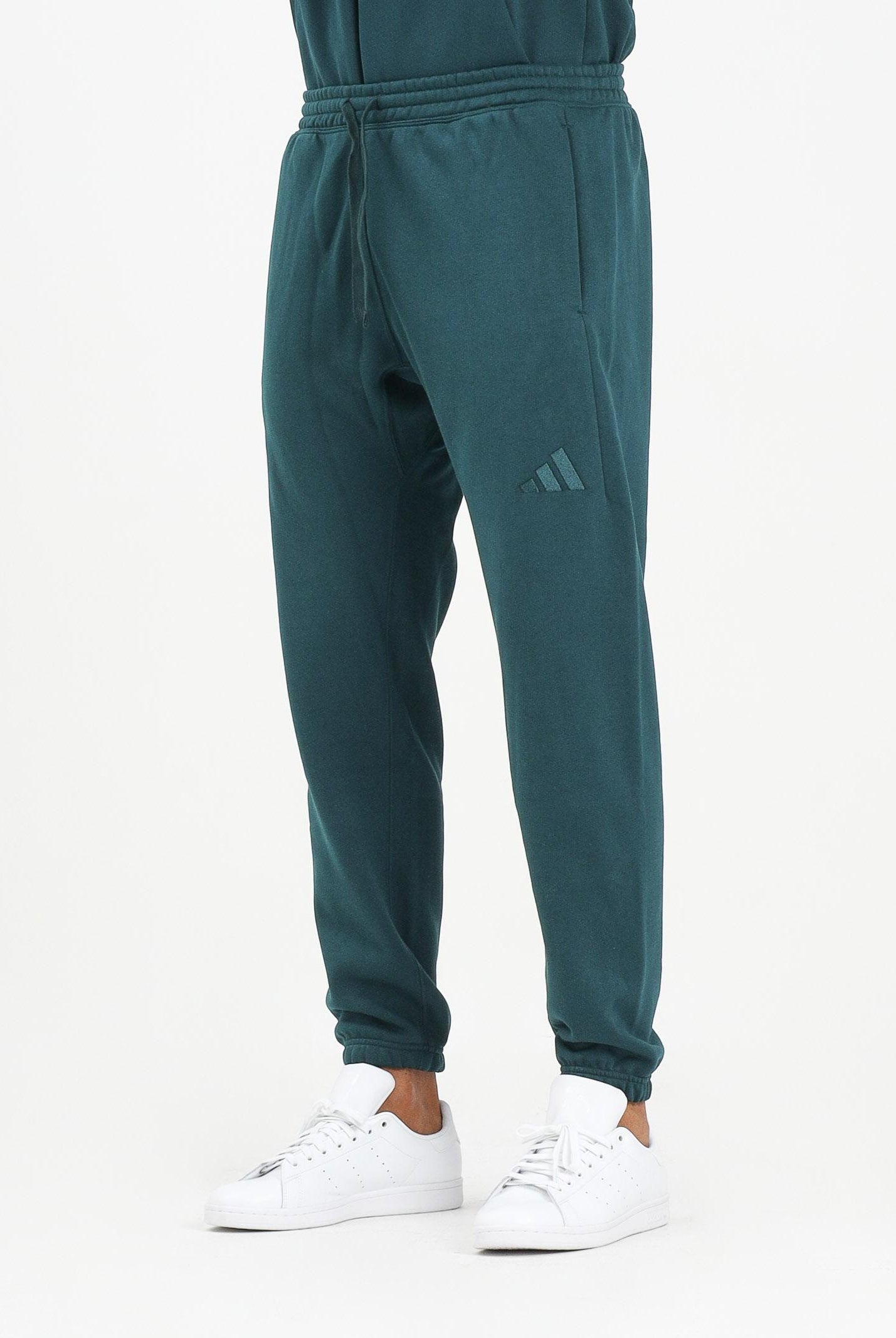 ADIDAS PERFORMANCE Pantalone sportivo ALL SZN Fleece Regular Tapered verde da uomo JX5096 . ADIDAS PERFORMANCE