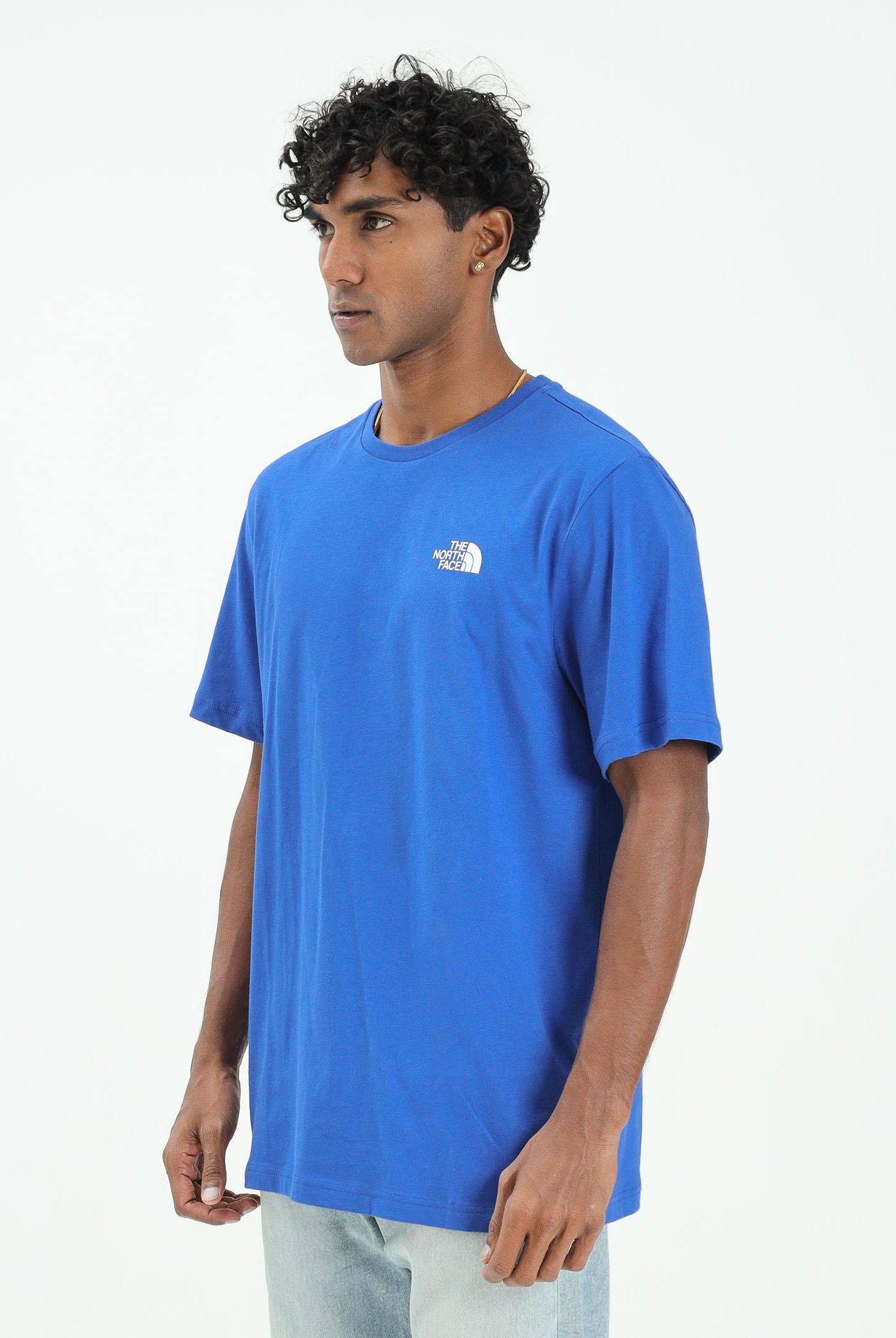THE NORTH FACE T-shirt a manica corta NSE Reflective Box blu acceso da uomo NF0A87NPEF11 THE NORTH FACE