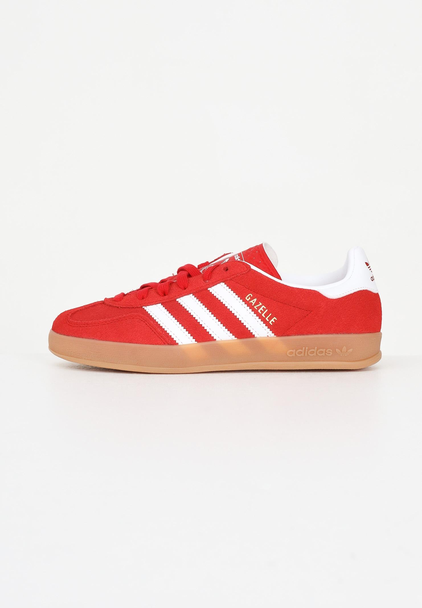 ADIDAS ORIGINALS Sneakers Gazelle rosse per uomo e donna JS3801 . ADIDAS ORIGINALS