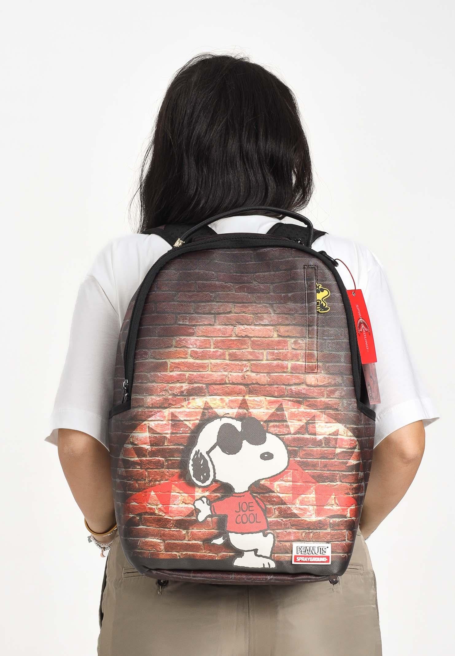 SPRAYGROUND Zaino SNOOPY JOE COOL DLXR marrone per uomo e donna 910B7677NSZ SPRAYGROUND