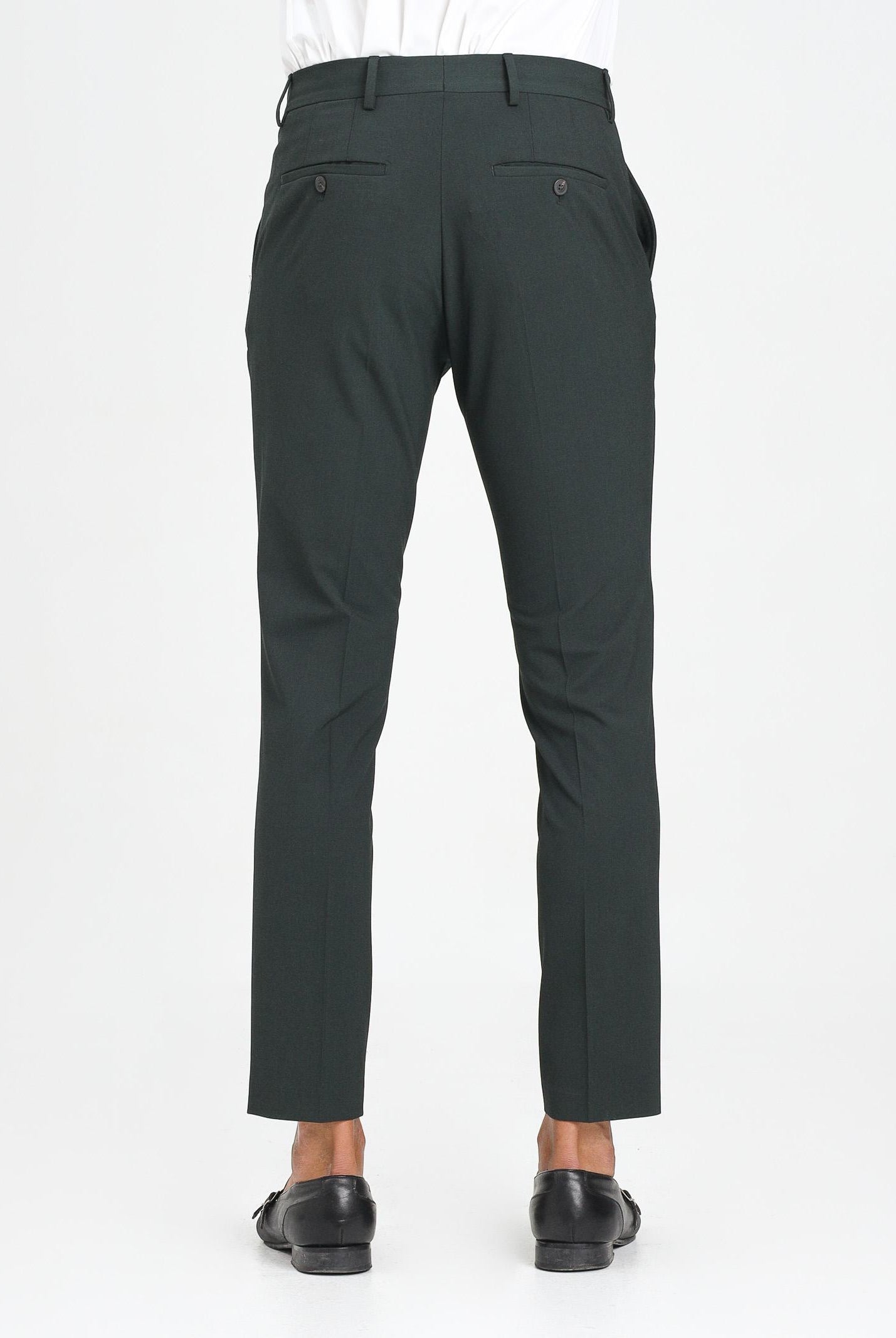 SELECTED Pantalone elegante verde da uomo 16087825 ForestNight SELECTED HOMME