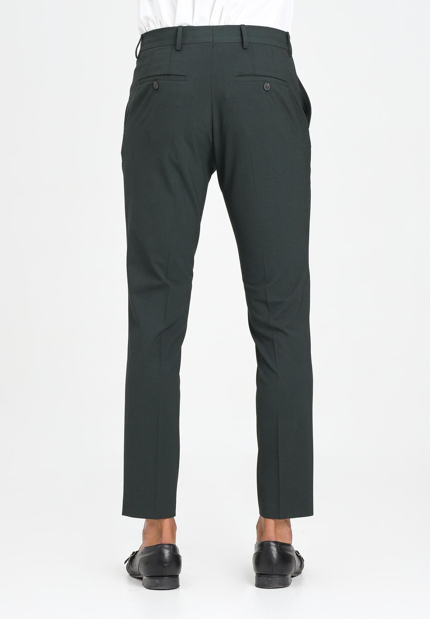 SELECTED Pantalone elegante verde da uomo 16087825 ForestNight SELECTED HOMME