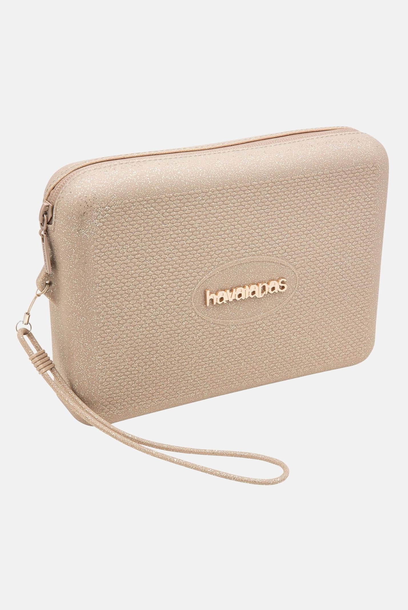 HAVAIANAS Pochette Havaianas Necessaire Da Spiaggia Glitter oro da donna 4147274 0570 HAVAIANAS