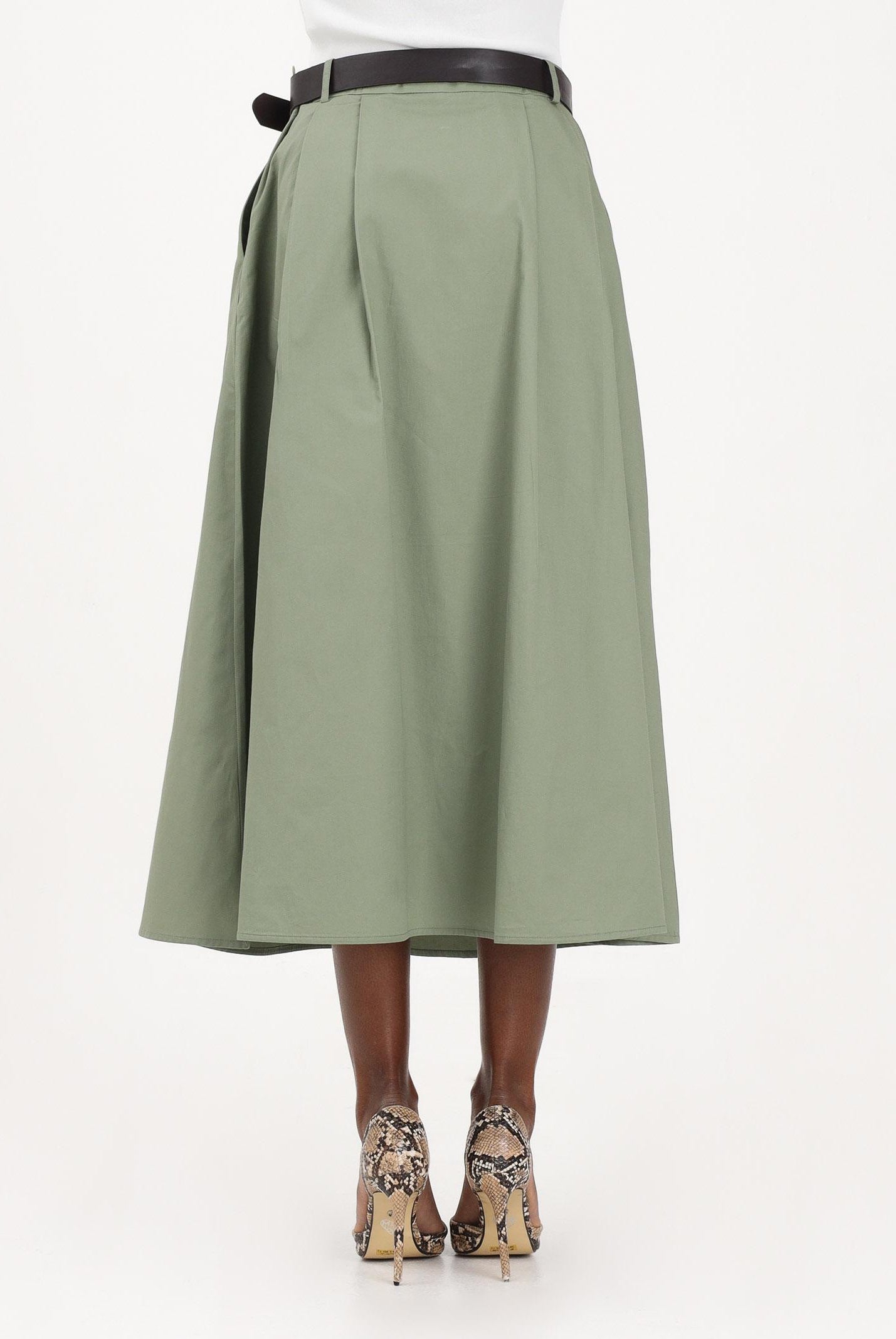 ONLY Gonna midi verde da donna 15370607 OIGR ONLY