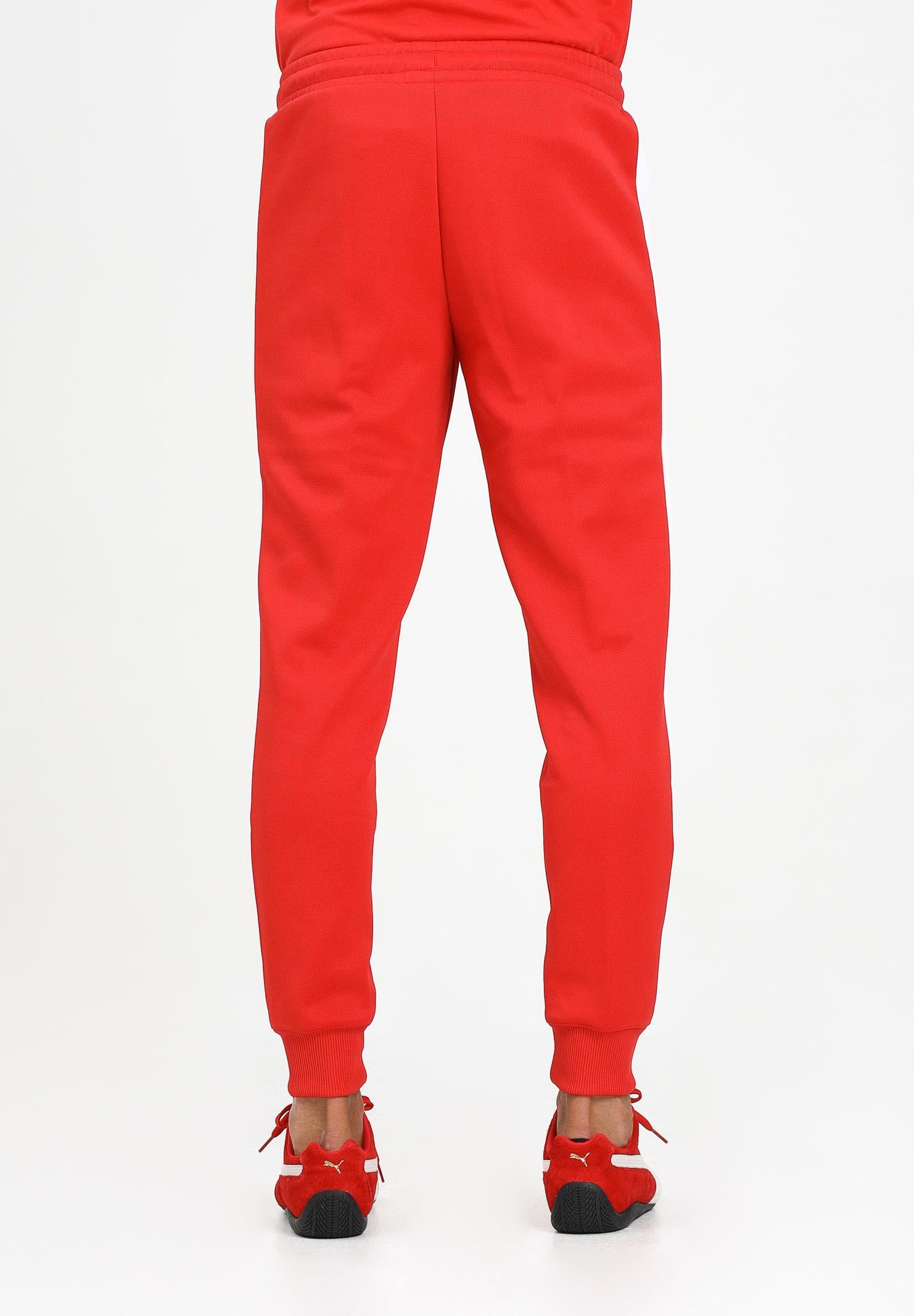 PUMA Pantalone sportivo T7 ALWAYS ON rosso da uomo 629588 11 PUMA