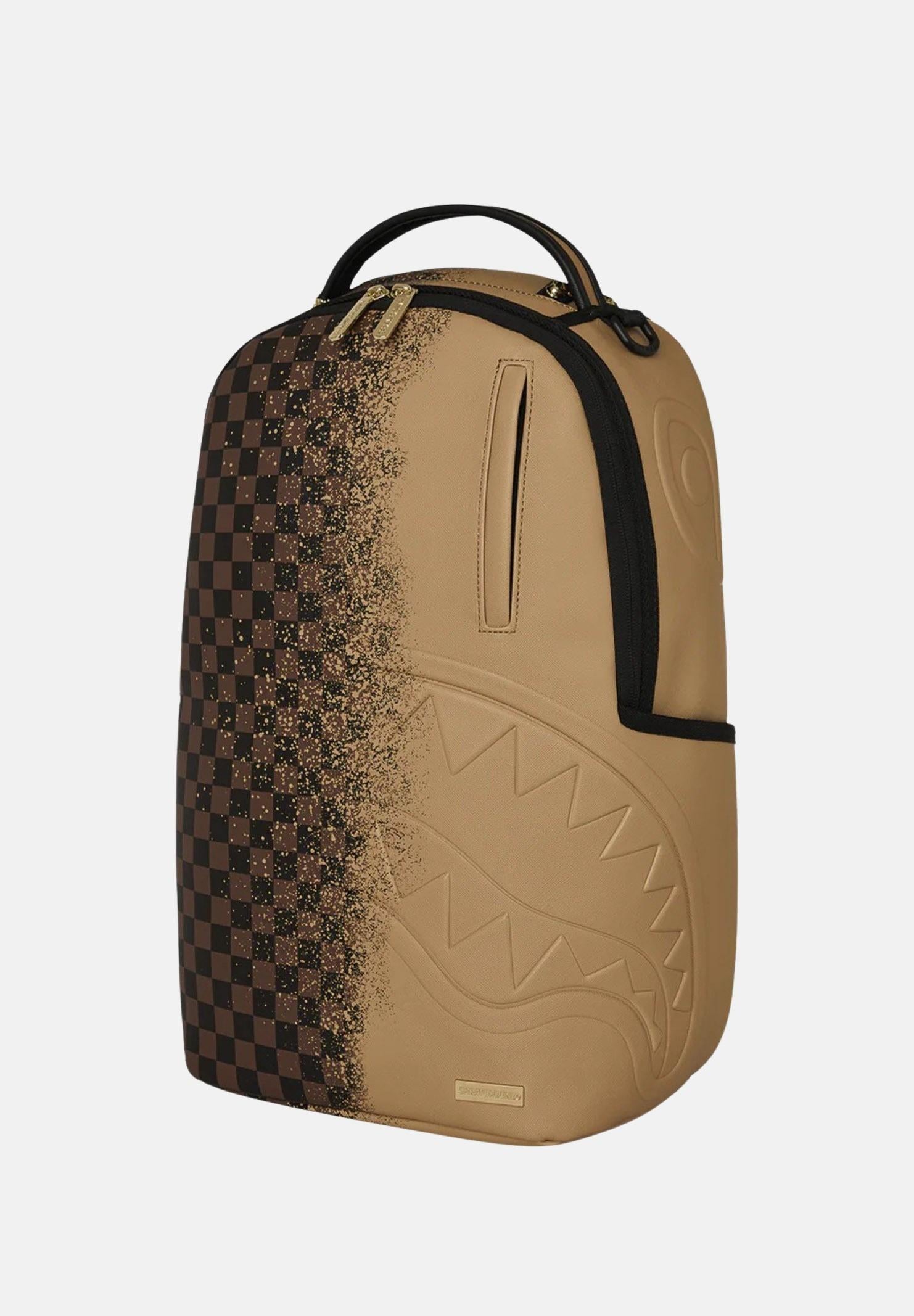 SPRAYGROUND Zaino MIDNIGHT OSAKA PAYLOAD beige e marrone per uomo e donna 910B8550NSZ . SPRAYGROUND