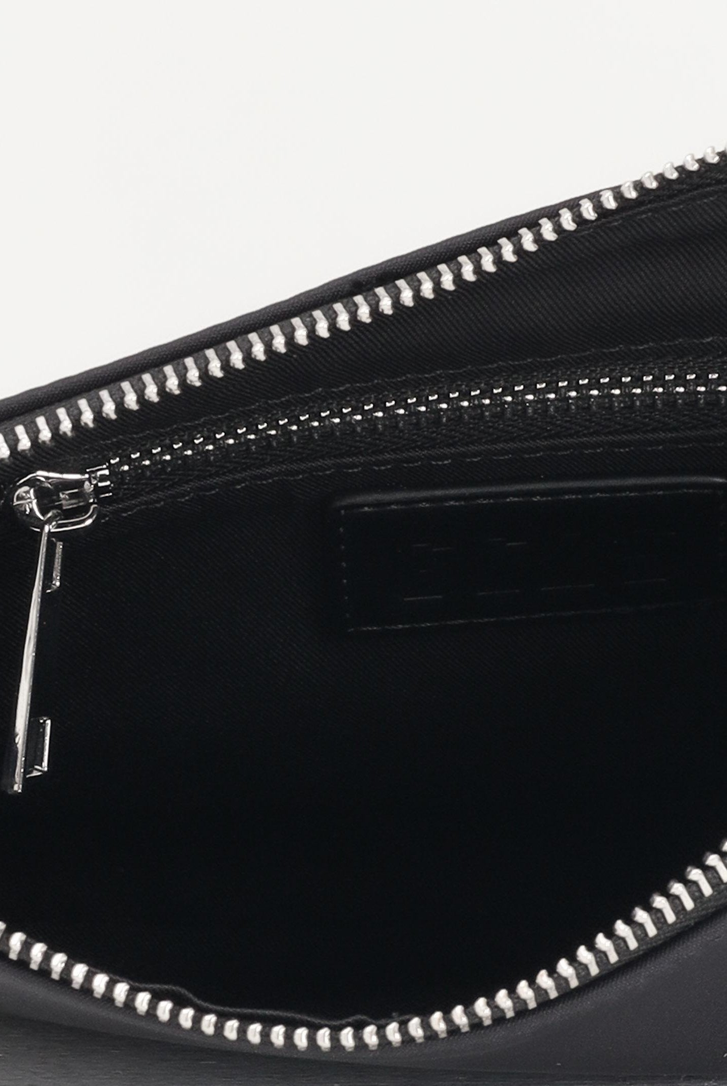 GCDS Pochette nera per uomo e donna con logo GCDSEP002 99 GCDS