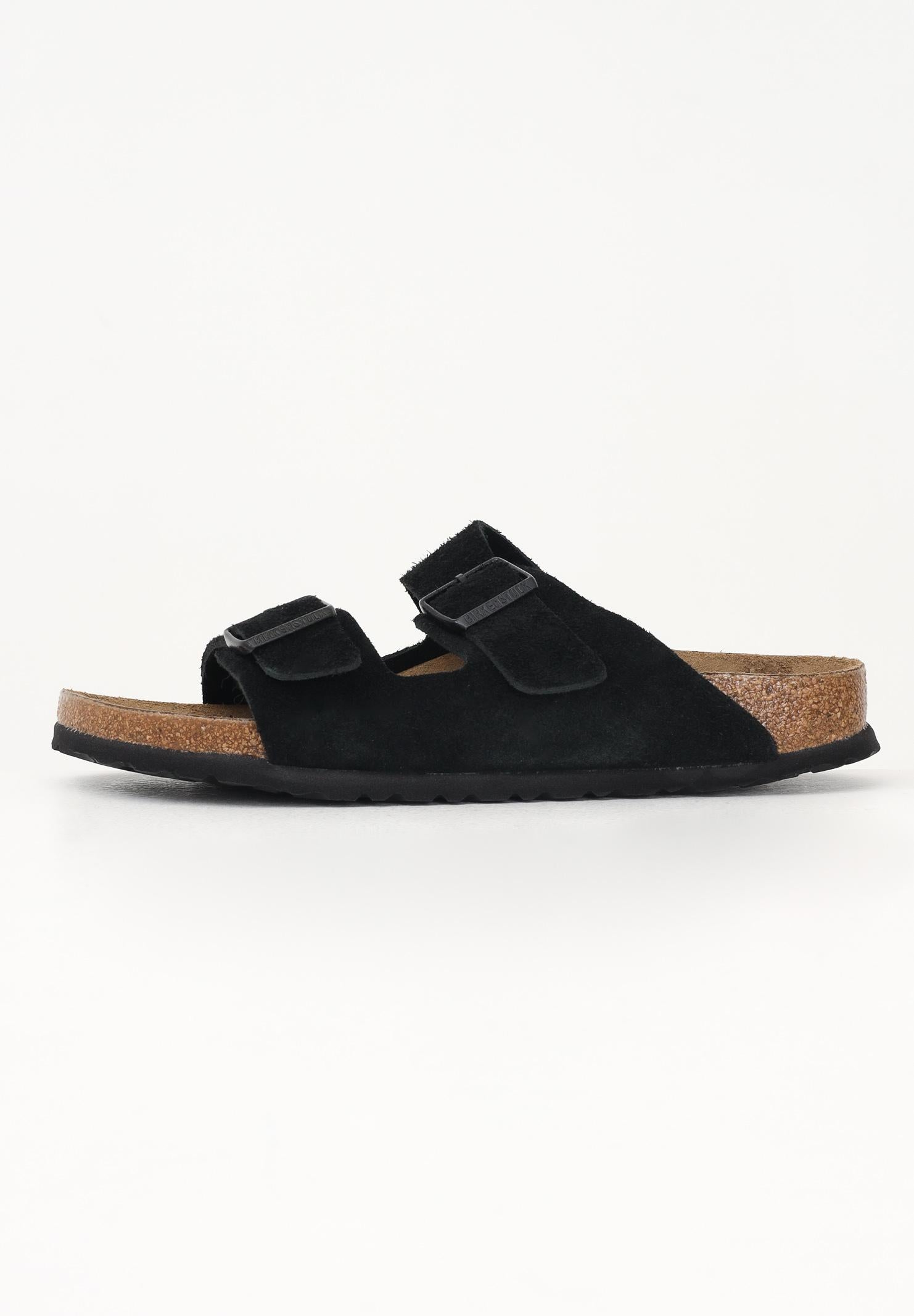 BIRKENSTOCK Ciabatte Arizona nere per uomo e donna 1027164 . BIRKENSTOCK