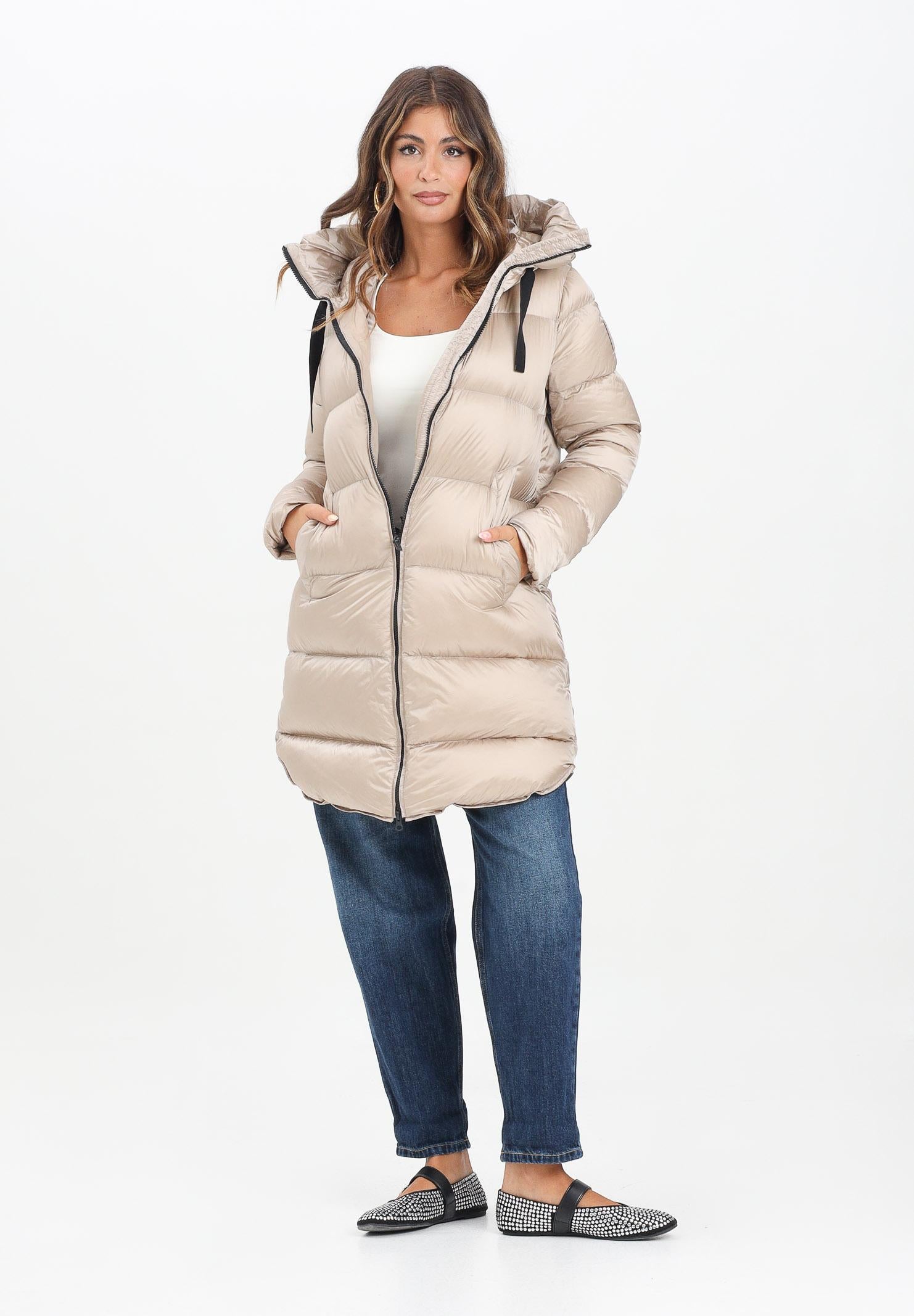 BOMBOOGIE Piumino Geneva beige da donna CW6630DLC5 180 BOMBOOGIE