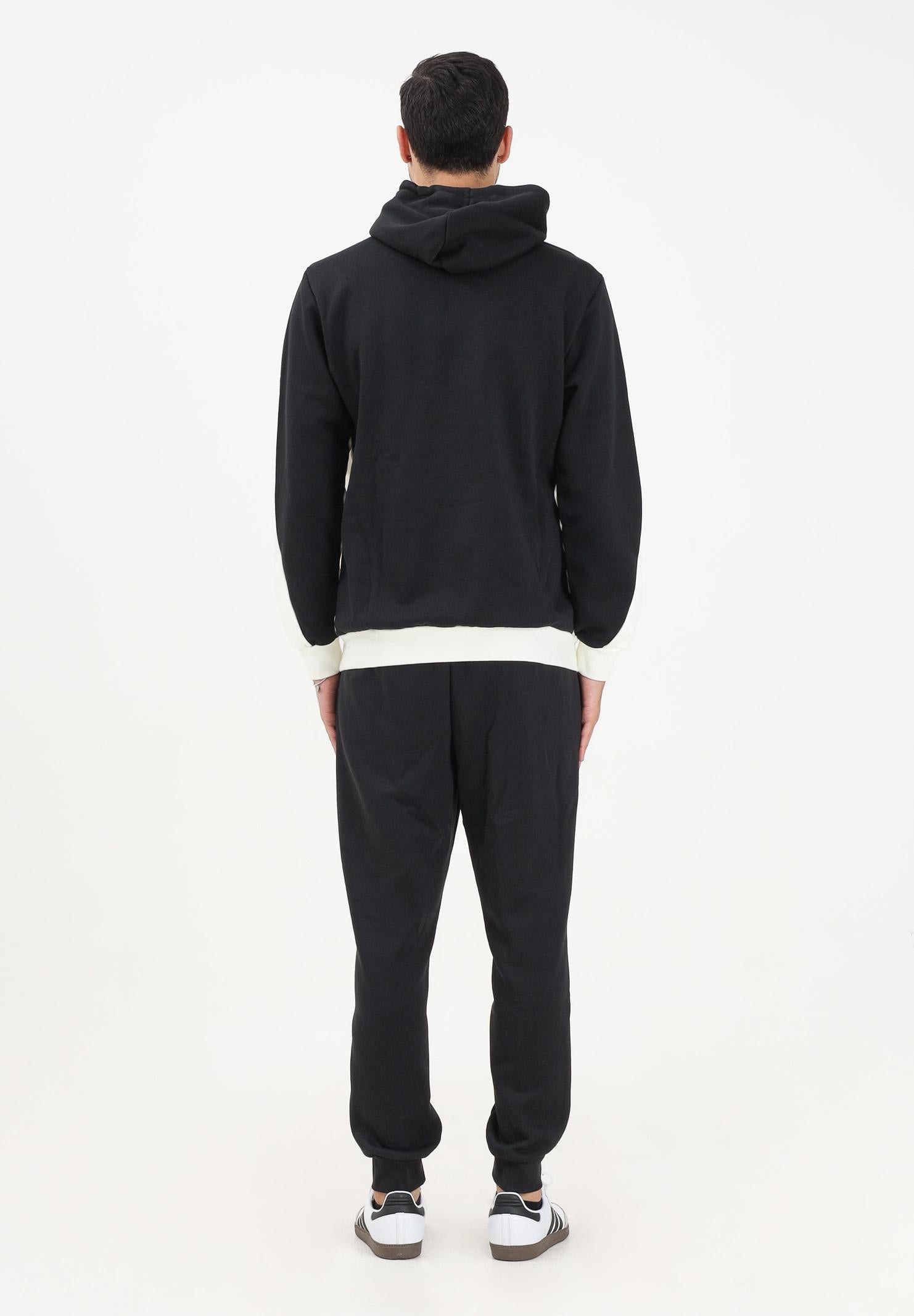 ADIDAS PERFORMANCE Tuta Fleece Colorblock nera e bianca da uomo KB5264 ADIDAS PERFORMANCE