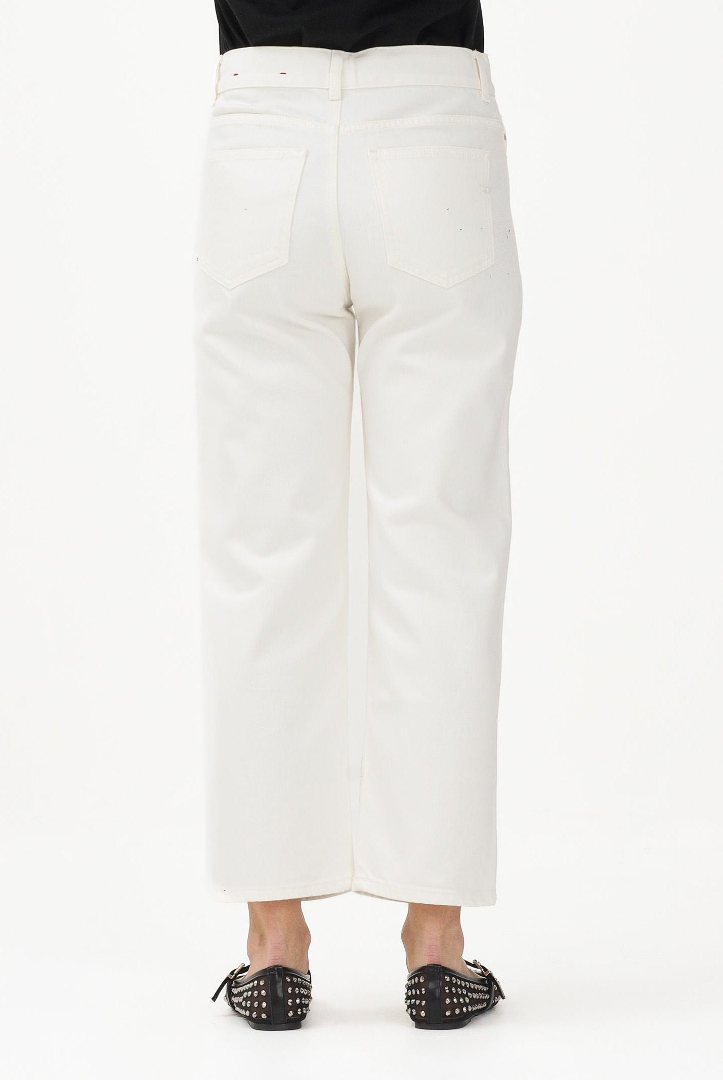 DIESEL Jeans in denim bianco per donna, ragazze e bambine con strass J00817KXBRP K141 DIESEL
