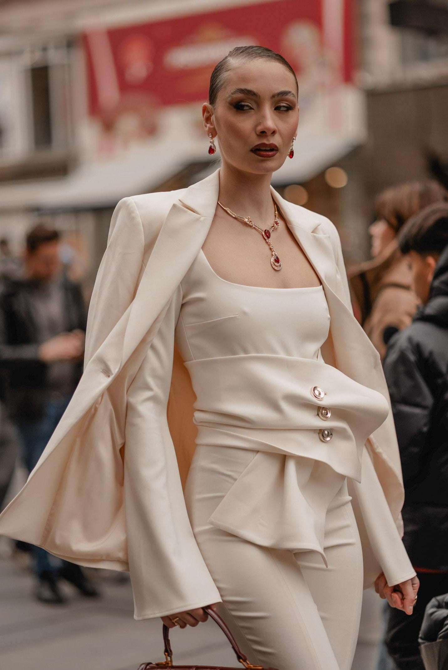 SANTAS Body manica lunga FIERTÉ panna da donna PV2607 PA SANTAS