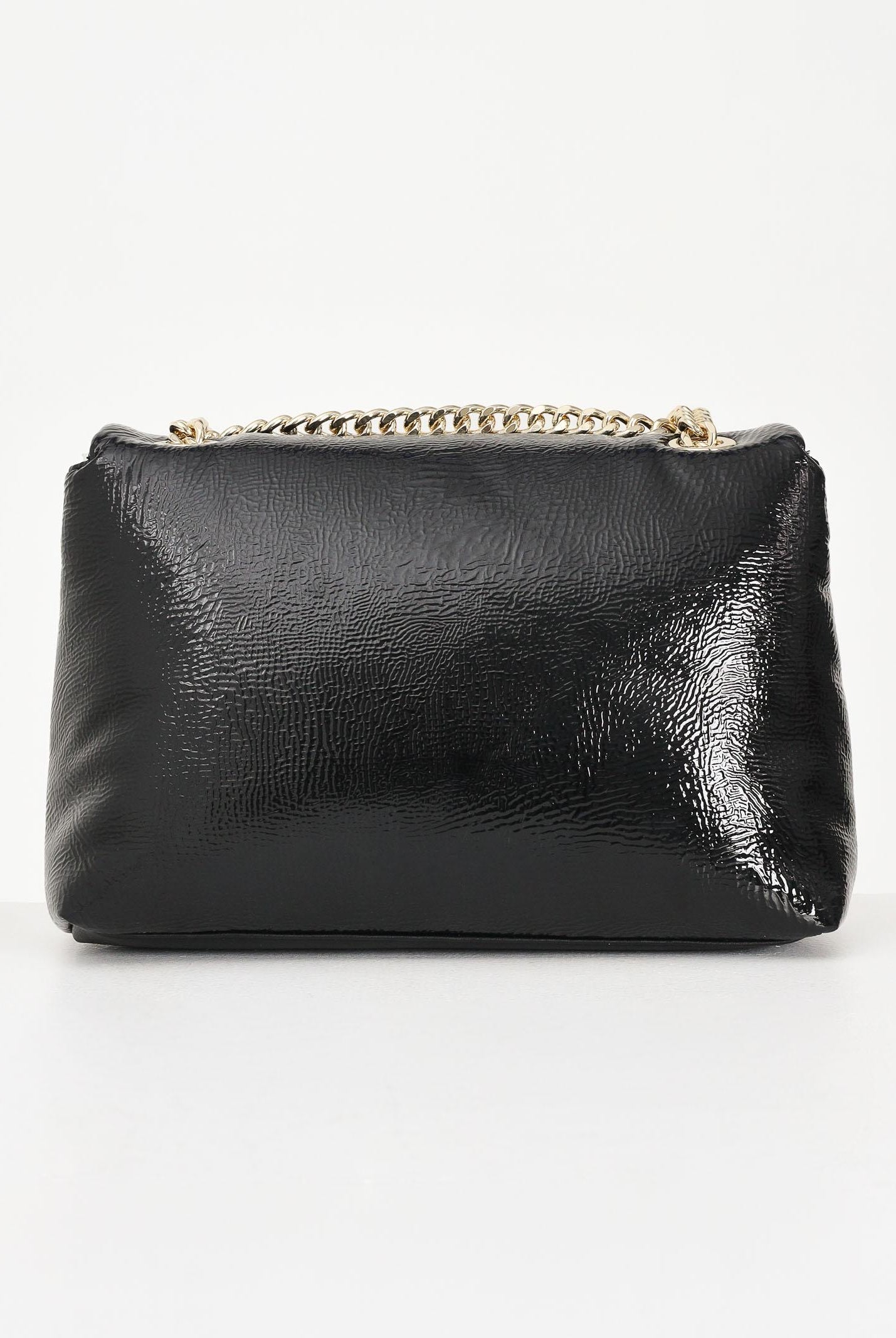 ARMANI EXCHANGE Borsa a tracolla in vernice nera da donna XW000355AF17239 UC001 ARMANI EXCHANGE