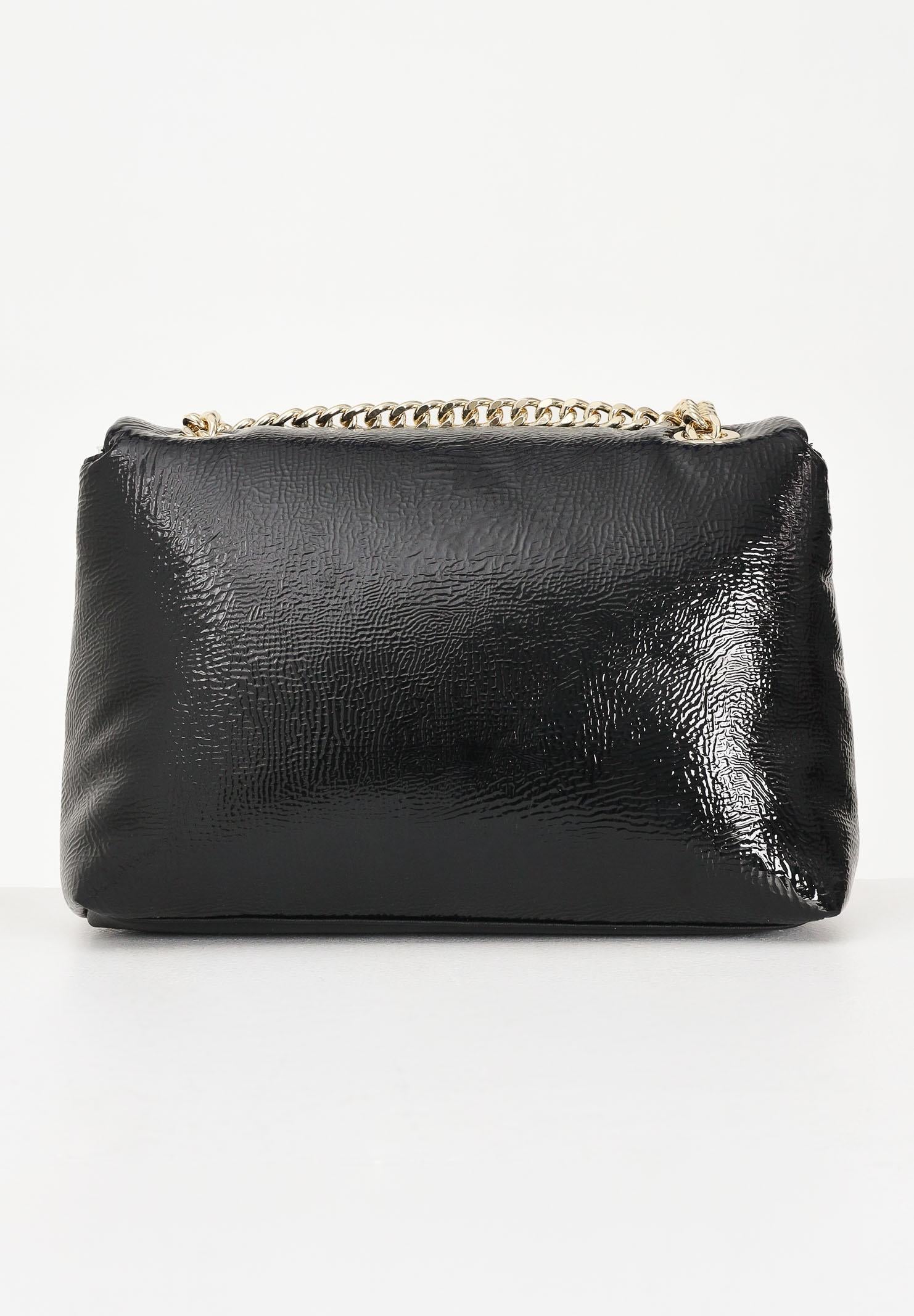 ARMANI EXCHANGE Borsa a tracolla in vernice nera da donna XW000355AF17239 UC001 ARMANI EXCHANGE