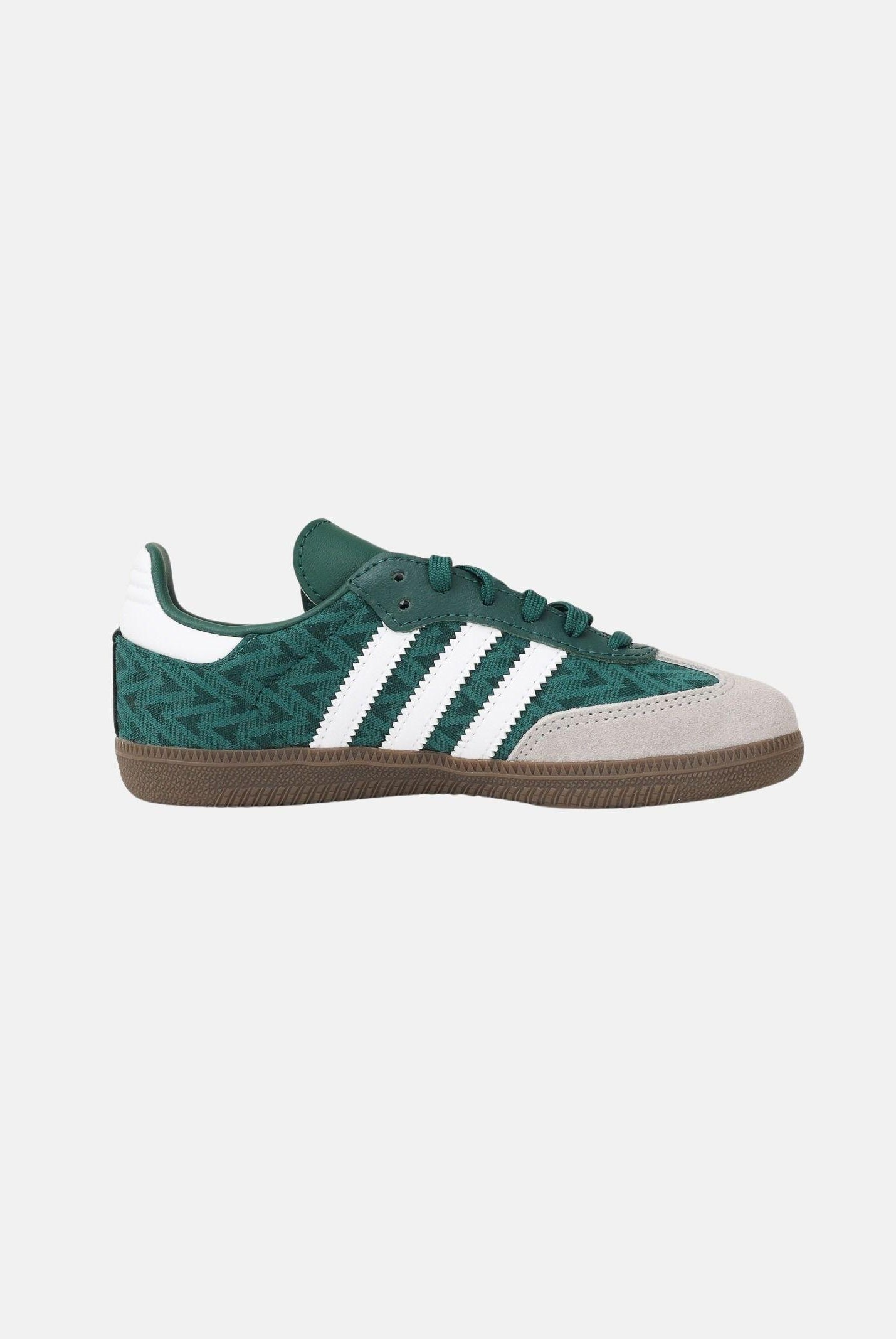 ADIDAS ORIGINALS Sneakers SAMBA OG verdi per bambino e bambina JP9512 . ADIDAS ORIGINALS