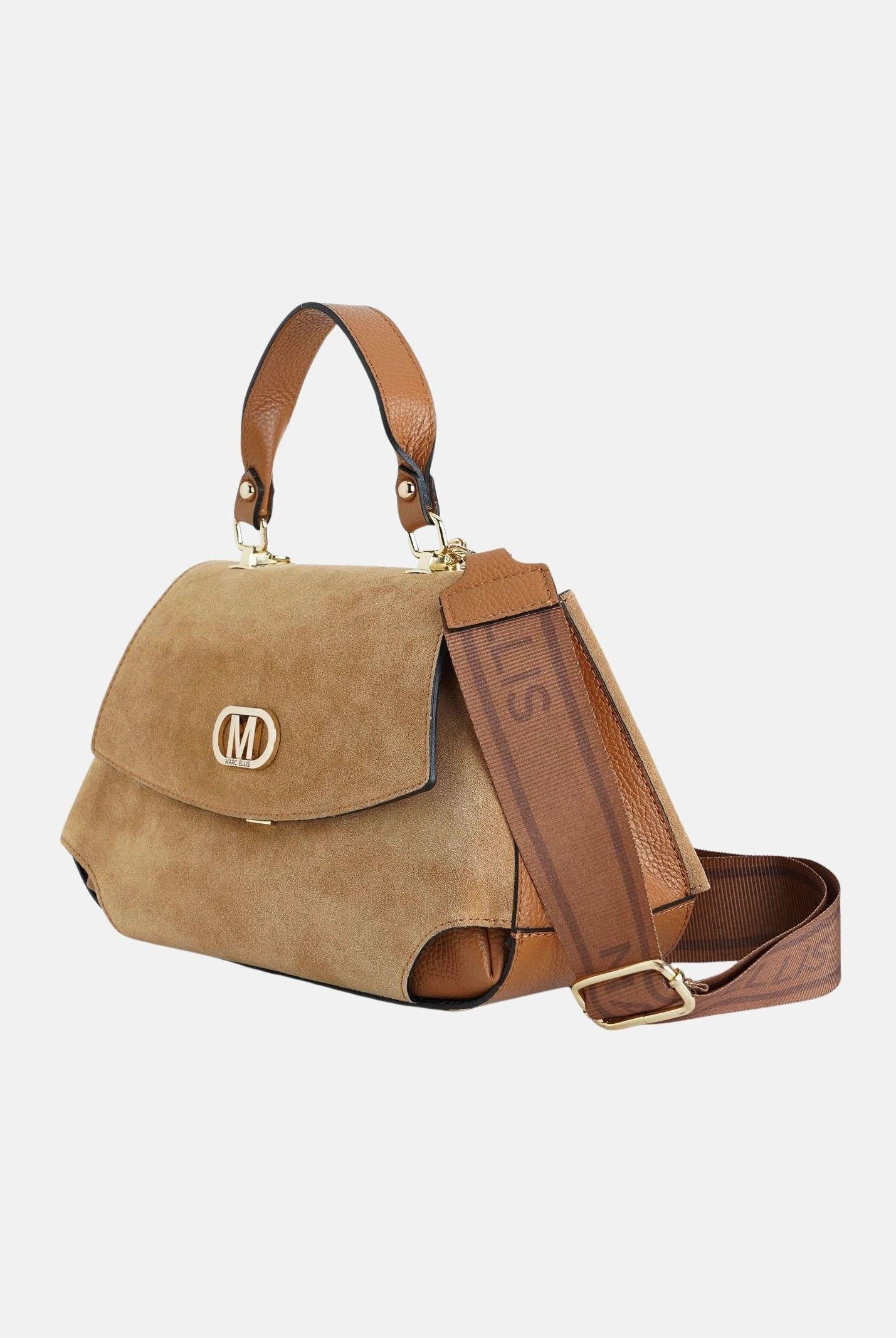 MARC ELLIS Borsa a mano DEANNA-CM-MR beige da donna DEANNA-CM-MR CAGO MARC ELLIS